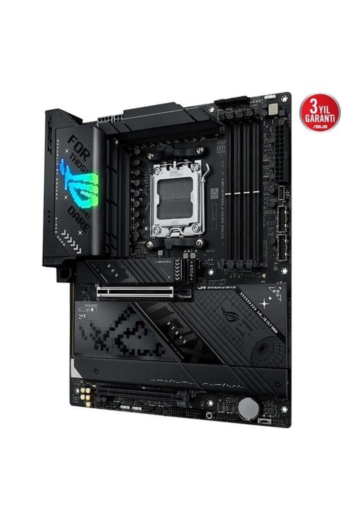 ASUS-Rog Strix X870-F Gaming Wifi-7 Ddr5 HDMI Dp Pcie 5.0 Am5 Atx 3