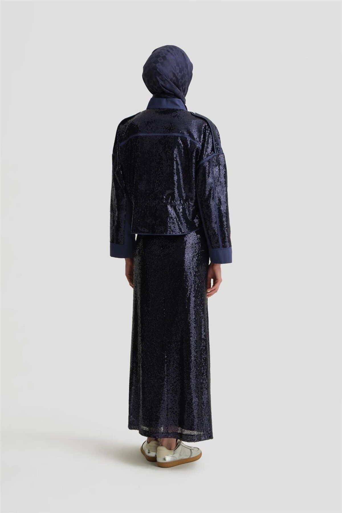 Armine-Morcivert Sequined Κρυφή Φούστα με τσέπη - 25Y1832 3