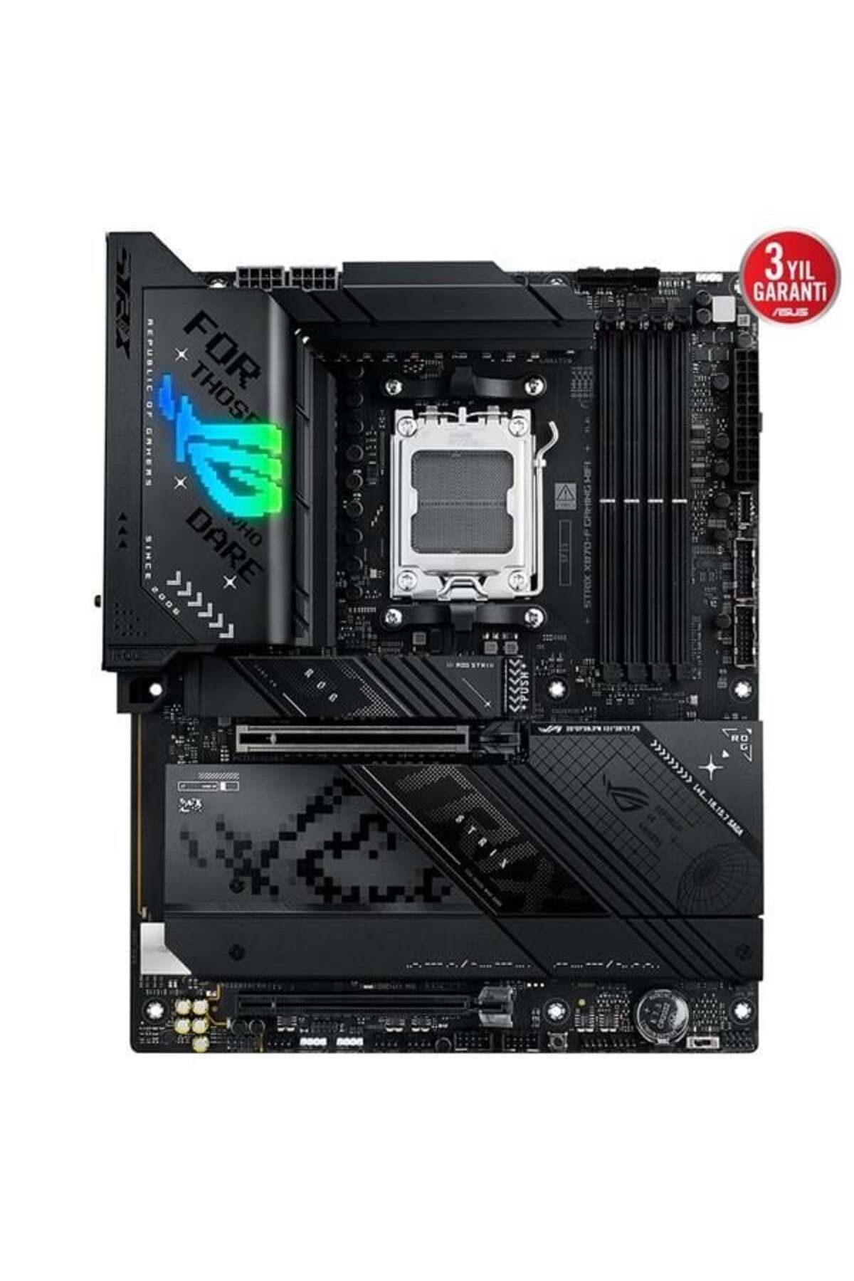 ASUS-Rog Strix X870-F Gaming Wifi-7 Ddr5 HDMI Dp Pcie 5.0 Am5 Atx 2