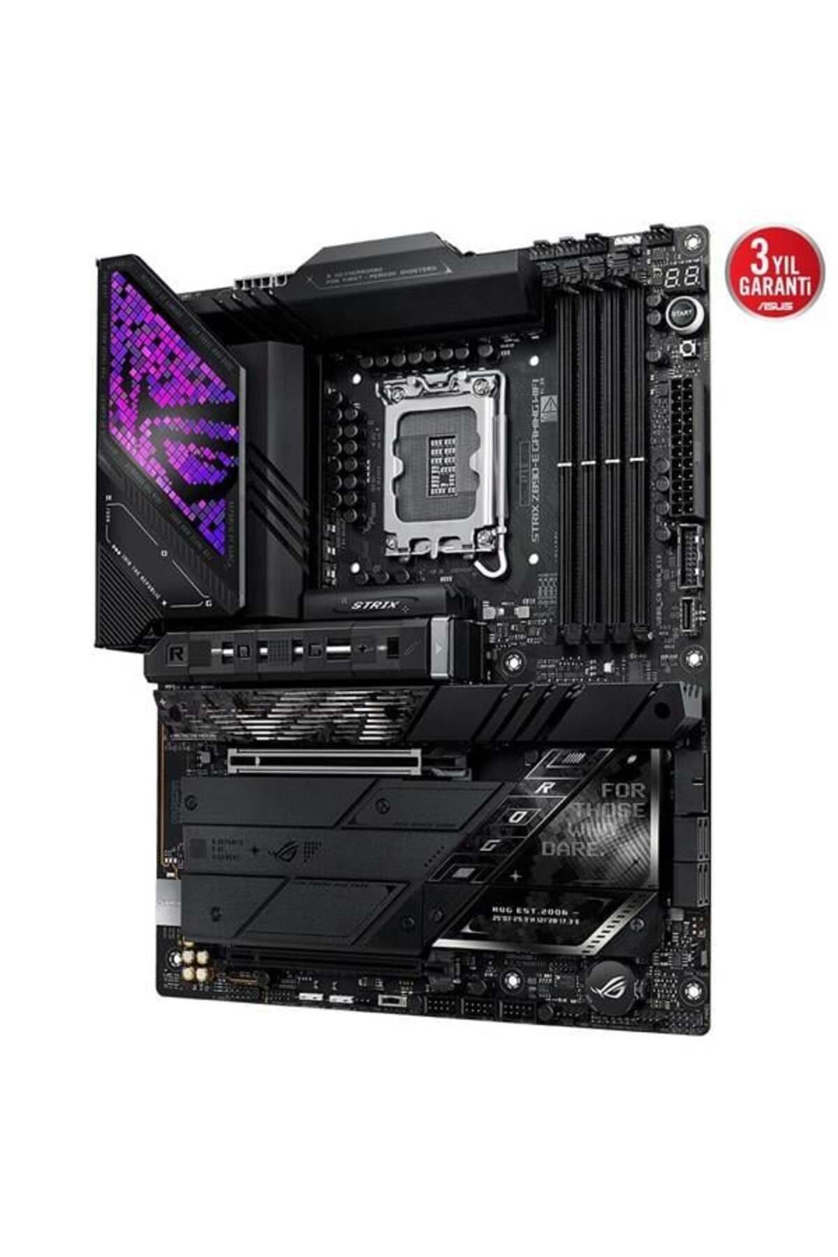 ASUS-Rog Strix Z890-E Gaming Wifi-7 Ddr5 Thunderbolt-Hdmi Dp Pcie 5.0 1851P Atx 3