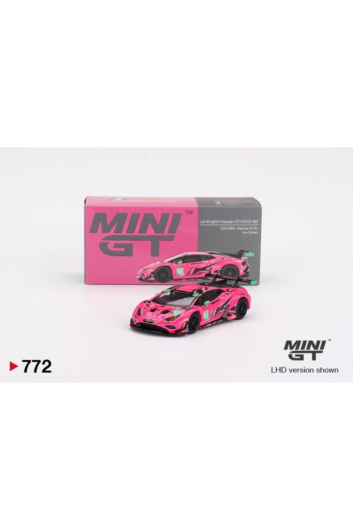 mini gt Lamborghini Huracán GT3 EVO2 #83 Iron Dames 2023 IMSA