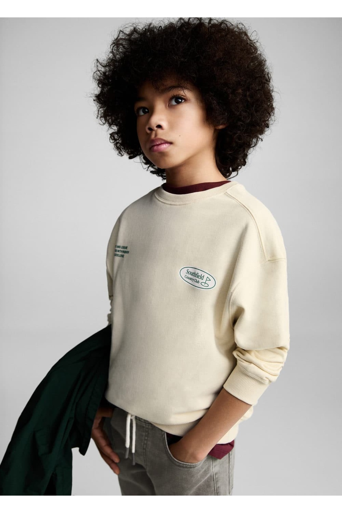 Beli bağcıklı jean pantolon