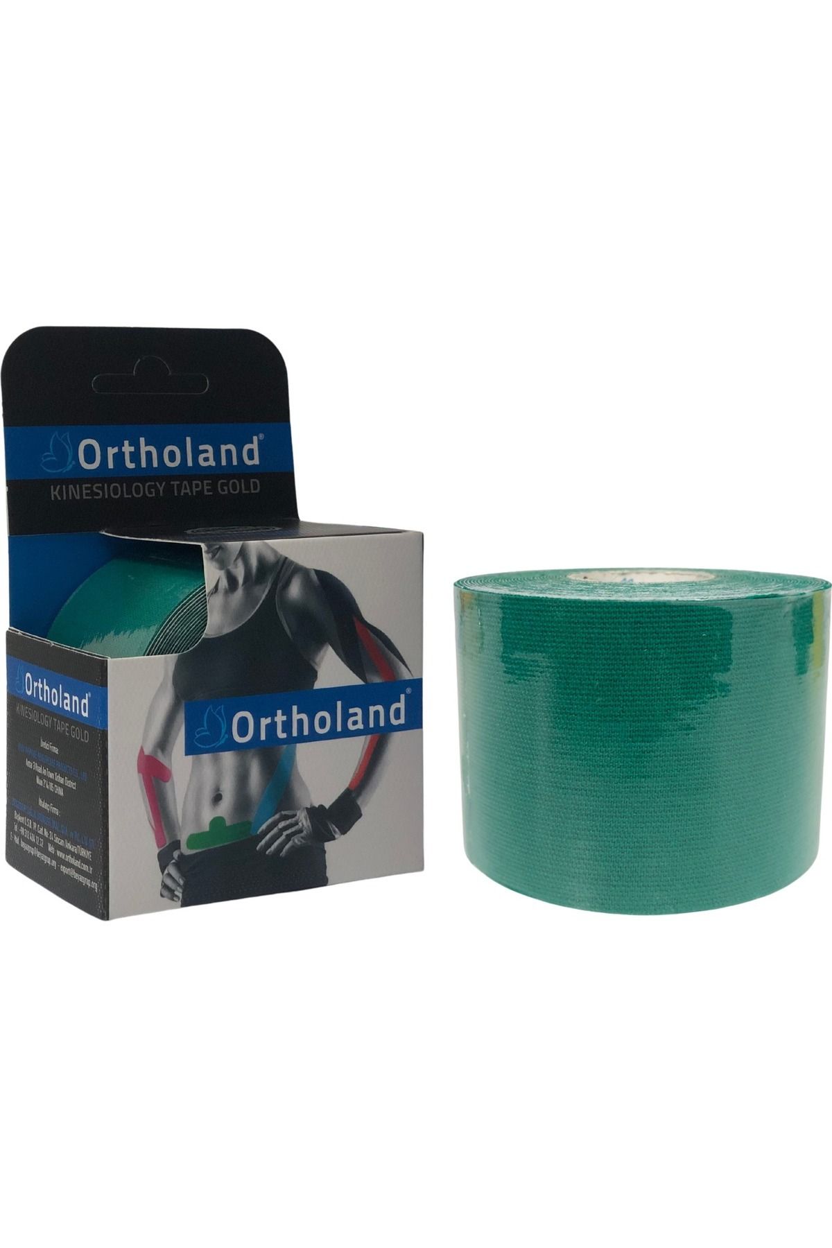 Ortholand Plasture Pentru Durere 5cm*5m Green Ortholand - 5 x 5