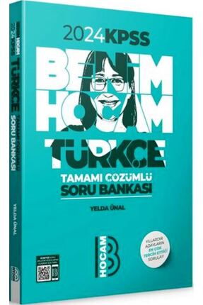Benim Hocam Yayınları 2024 Kpss Türkçe Tamamı Çözümlü Soru Bankası