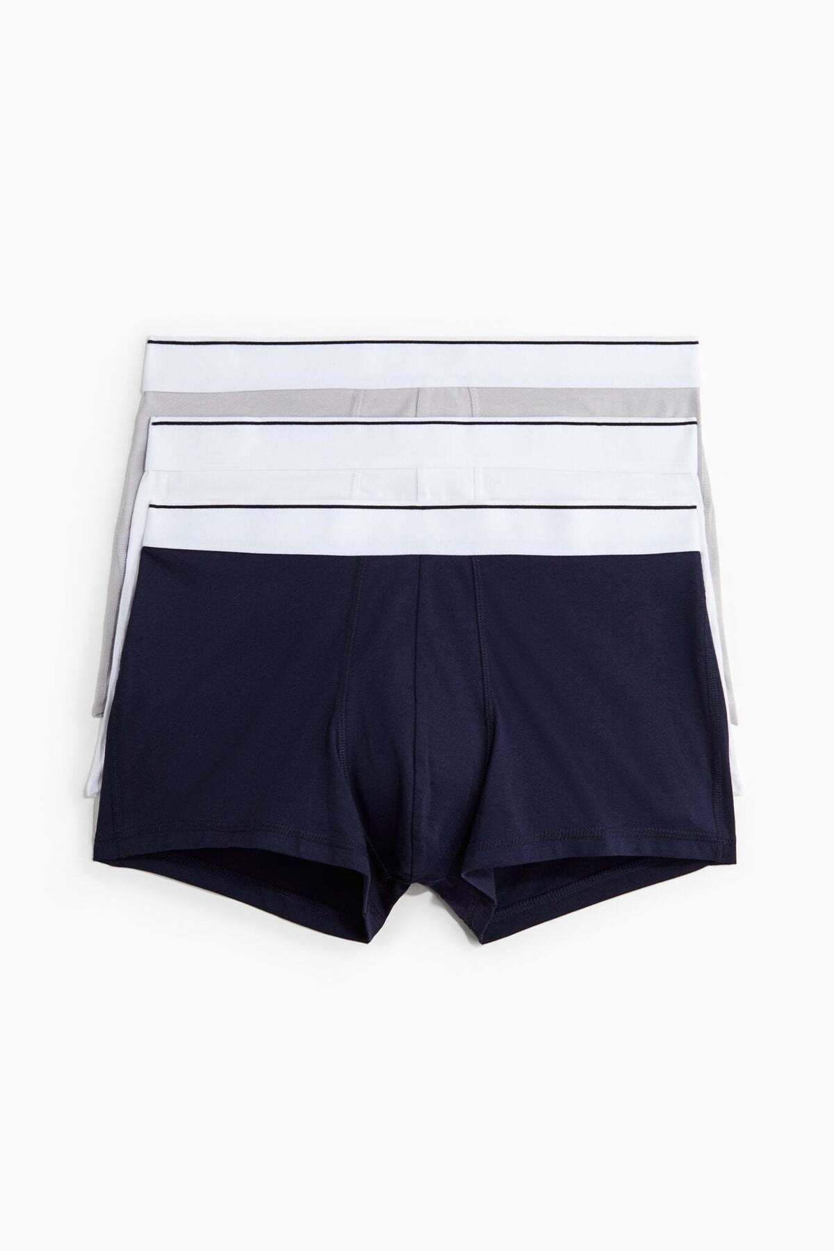 H&M-3-pack short trunks Lycra® Xtra Life™ 3