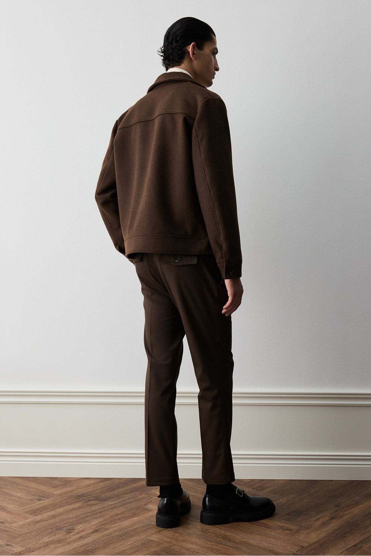 H&M-Regular Fit Cropped trousers 4