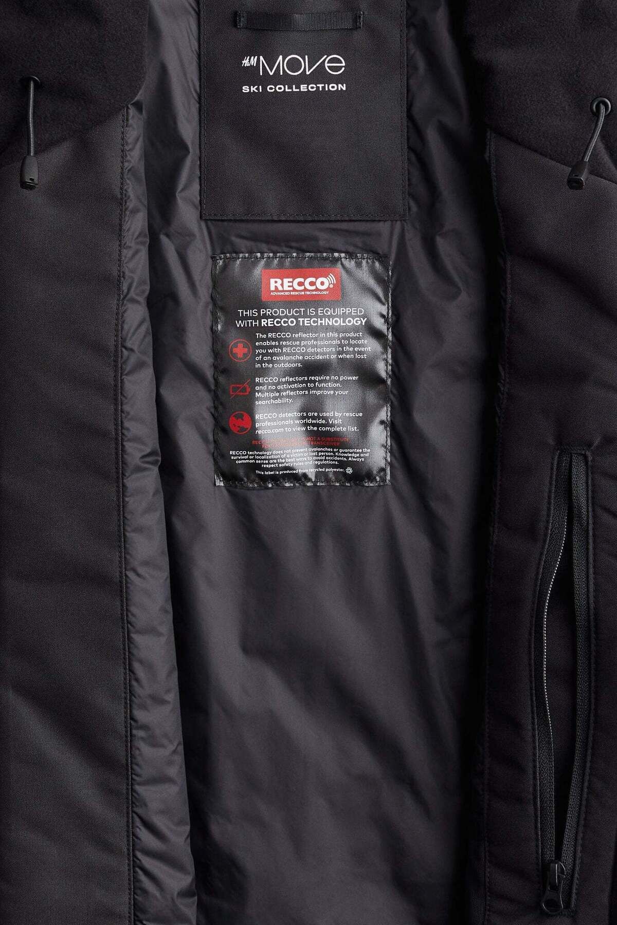 H&M-Regular Fit Padded ski jacket in StormMove™ 3