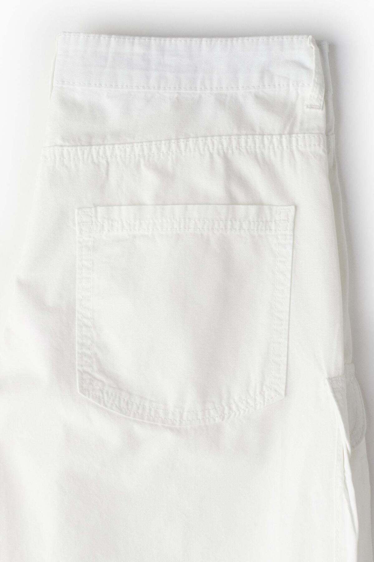 H&M-Canvas cargo shorts 2