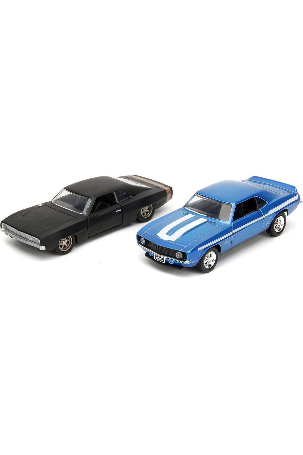 STOREMAX nffashopm Toys - Fast and Furious Arabalar (2'li Set) - 1969 Chevrolet Camaro & 1968 Dodge Charger W