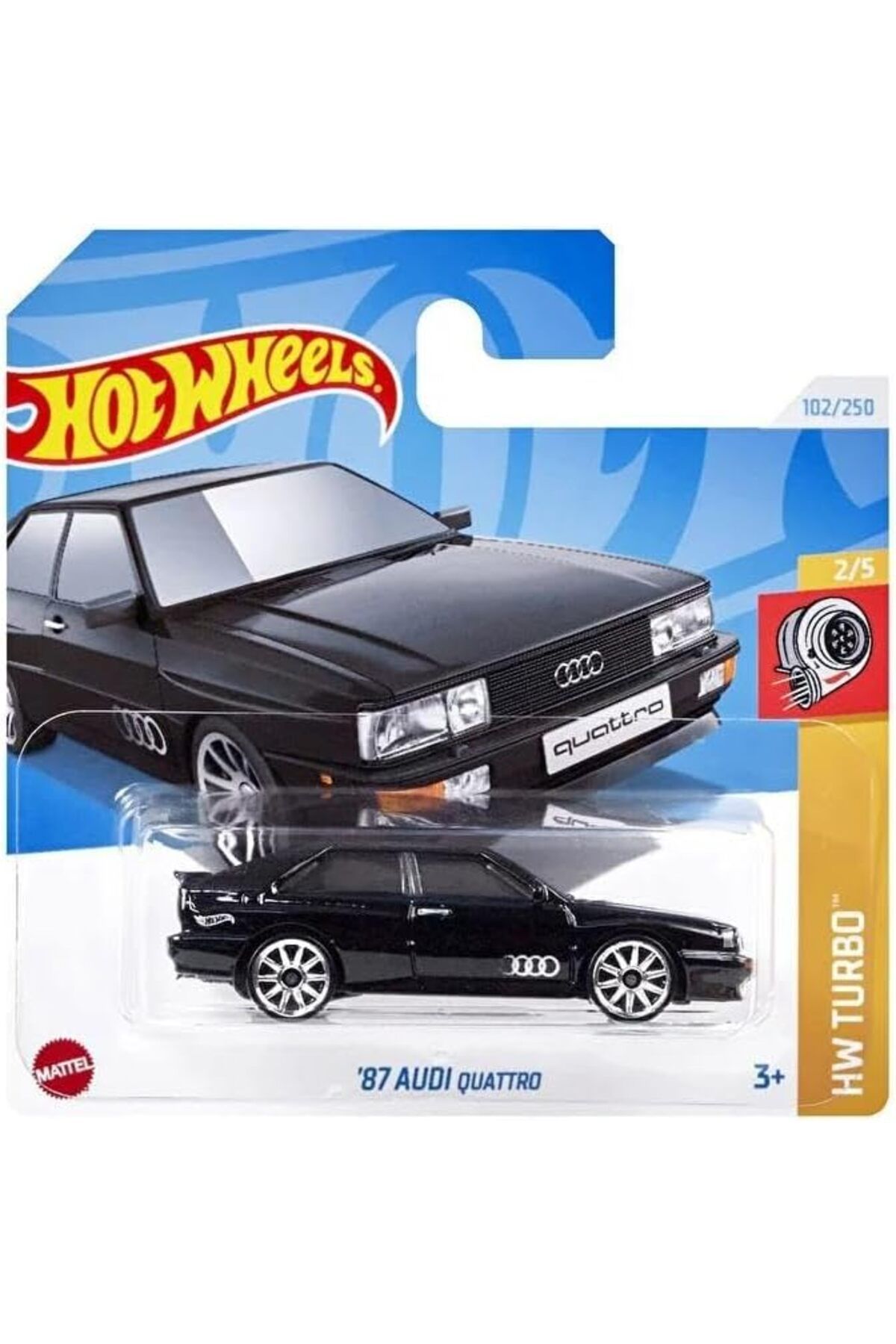 STOREMAX dlshop Wheels Tekli Arabalar 87 Audi Quattro HTD24 star 990396