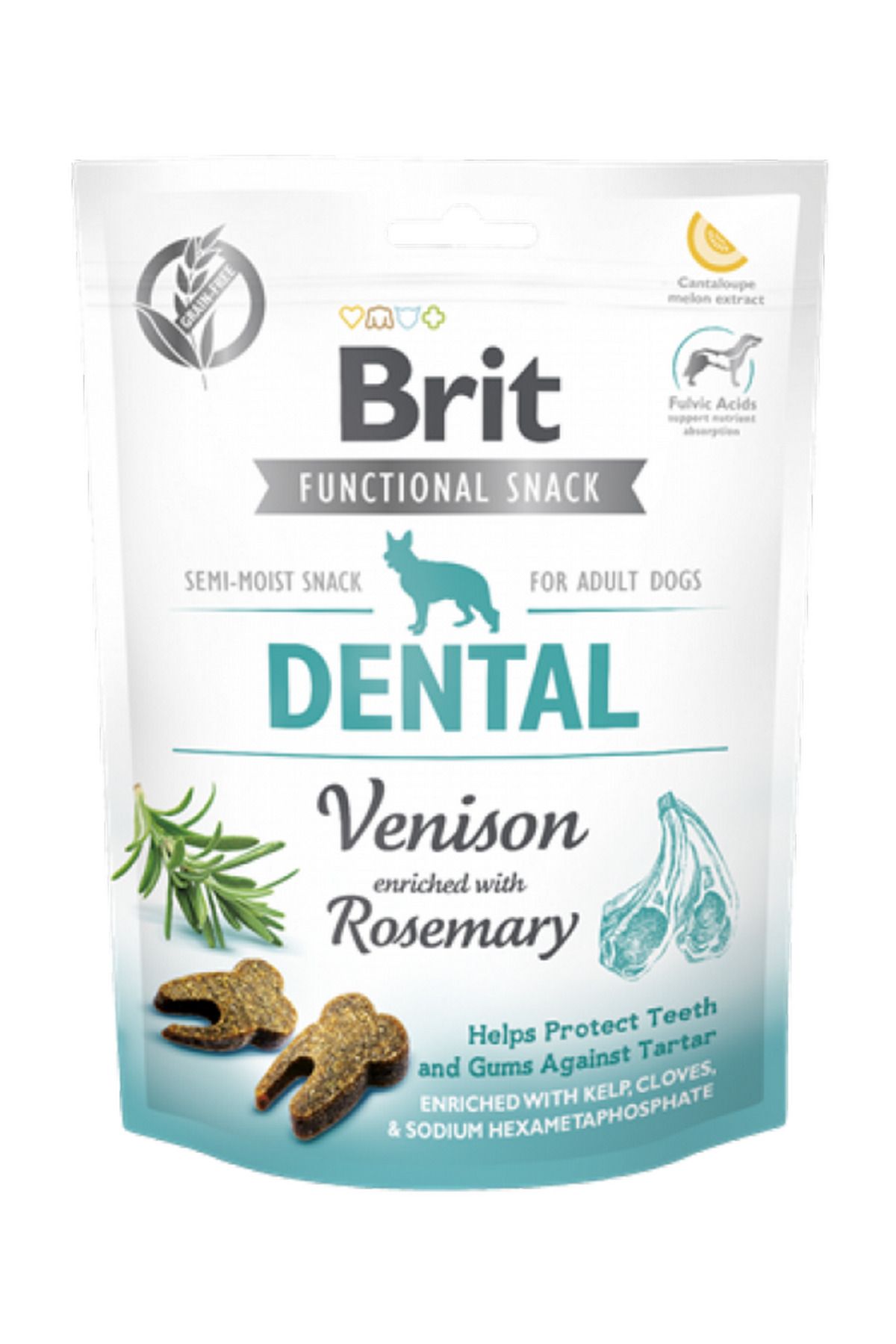 Brit Care 150 gr X 10 ADET Dişler Ve Diş Etlerini Korumak İçin, Tahılsız, Geyik Etli Ve Biber GLSTD
