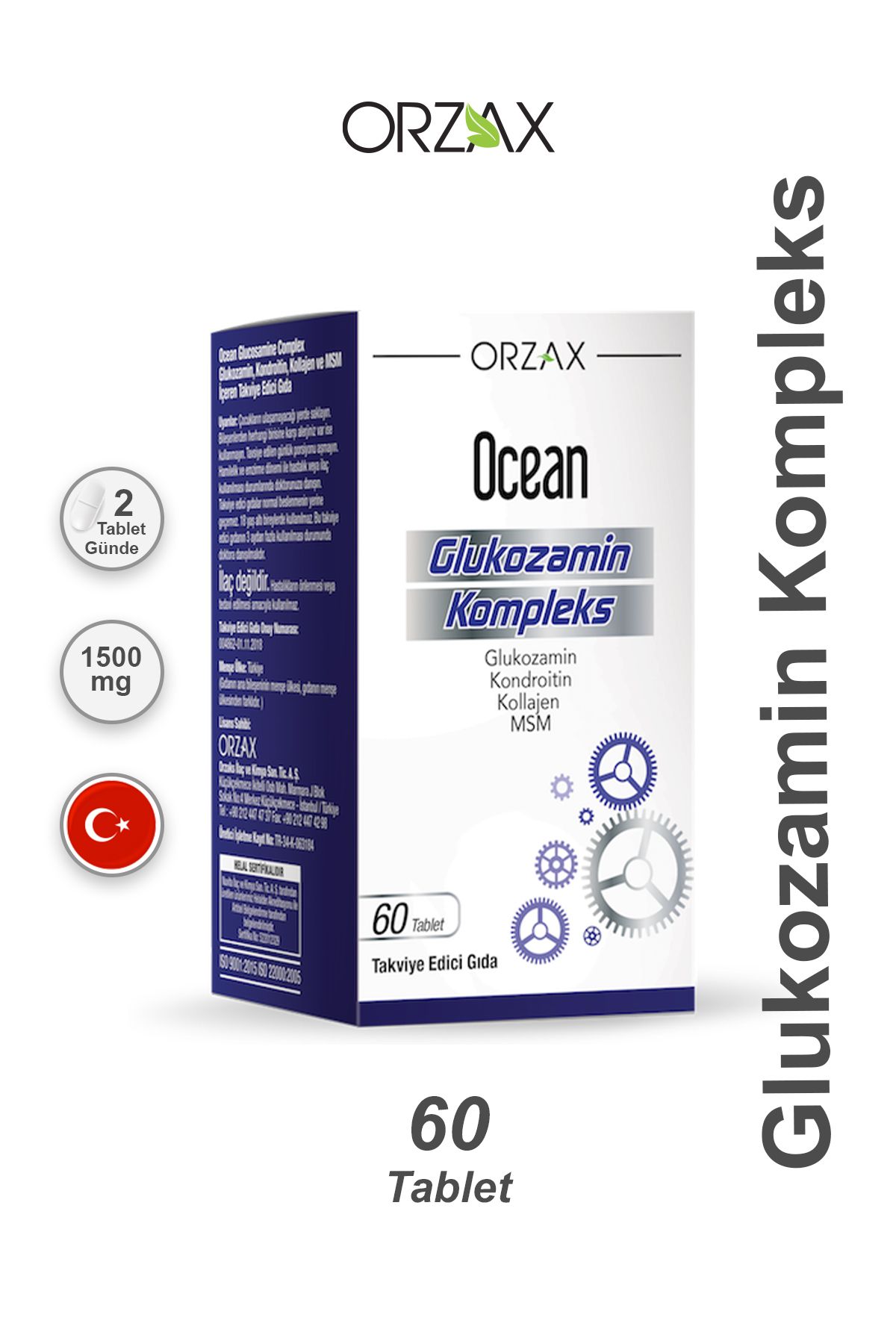 Ocean-Glucosamine Complex 60 Tablets 1