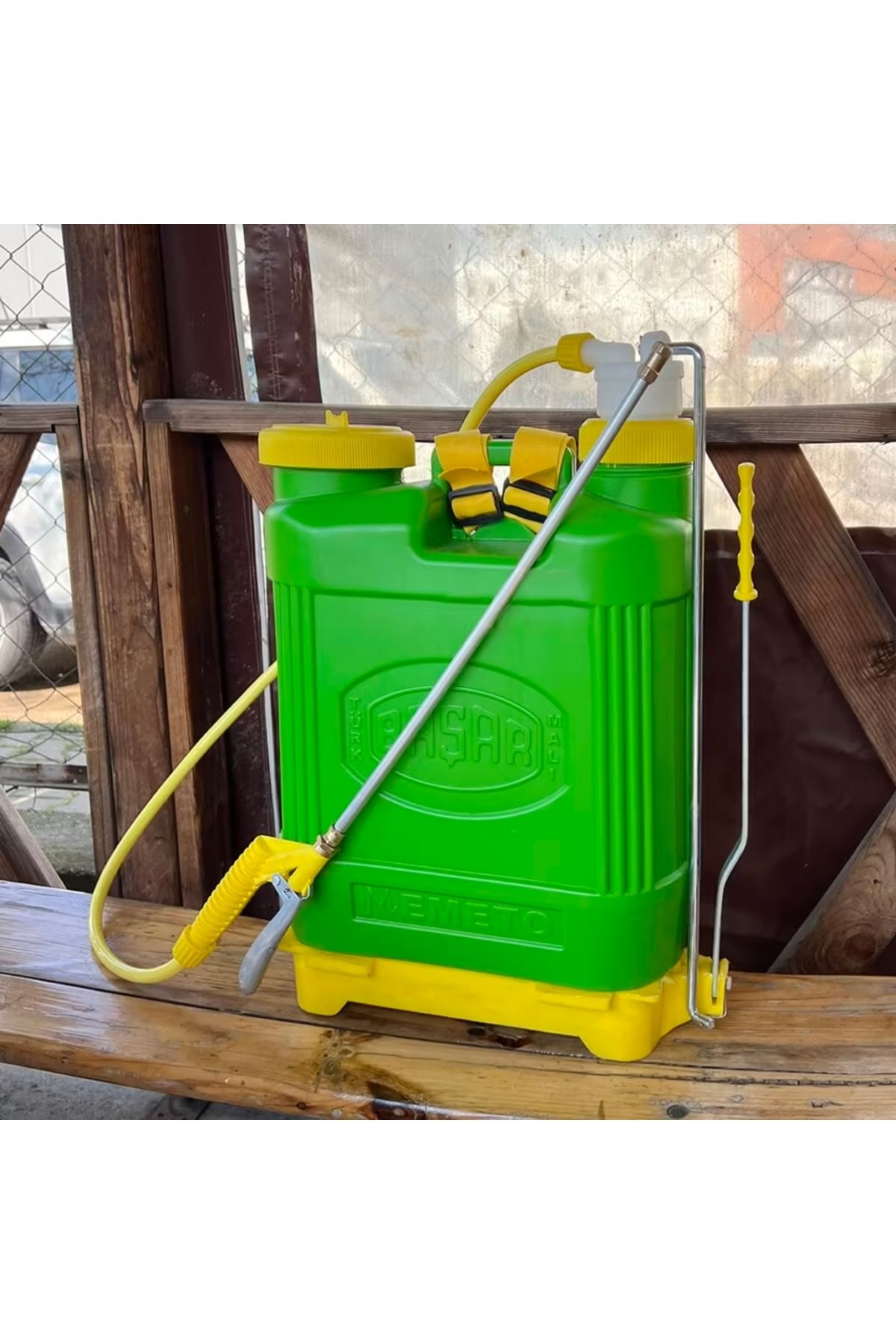 BAŞAR Başar 18 Litre Mekanik İlaçlama Pompası Sırt Pülverizatörü (Yeni Üretim)