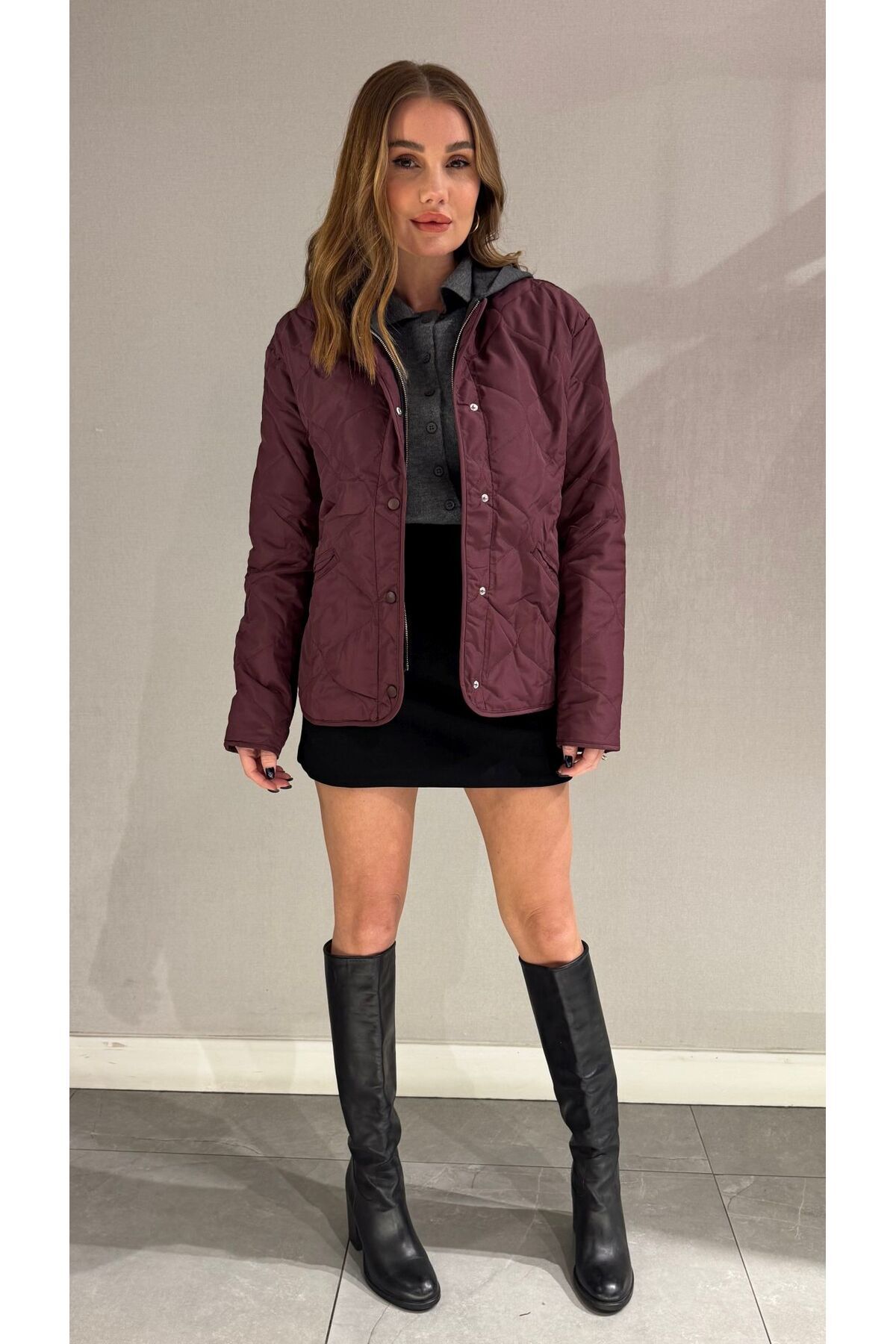 Marvel-9046 Quilted Coat 3