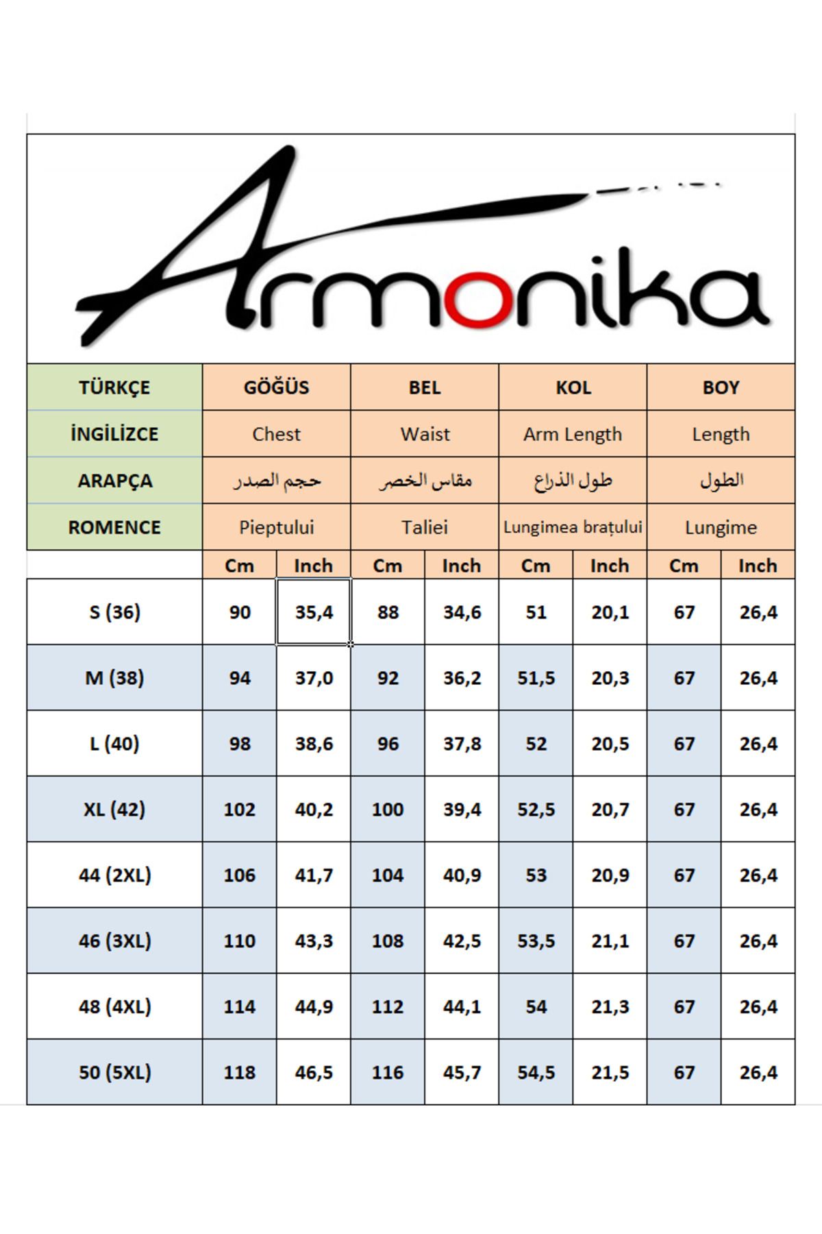 armonika-سترة نسائية برتقالية فاتحة بأكمام مخططة وزر واحد ARM-22K001122 5