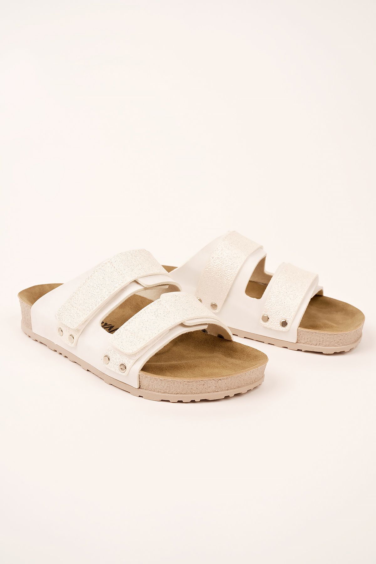 POLOMİA-Berry Anatomical Poly Comfort Cool - Sandale de zi cu zi pentru femei, flexibile și reglabile, cu două velcro 3