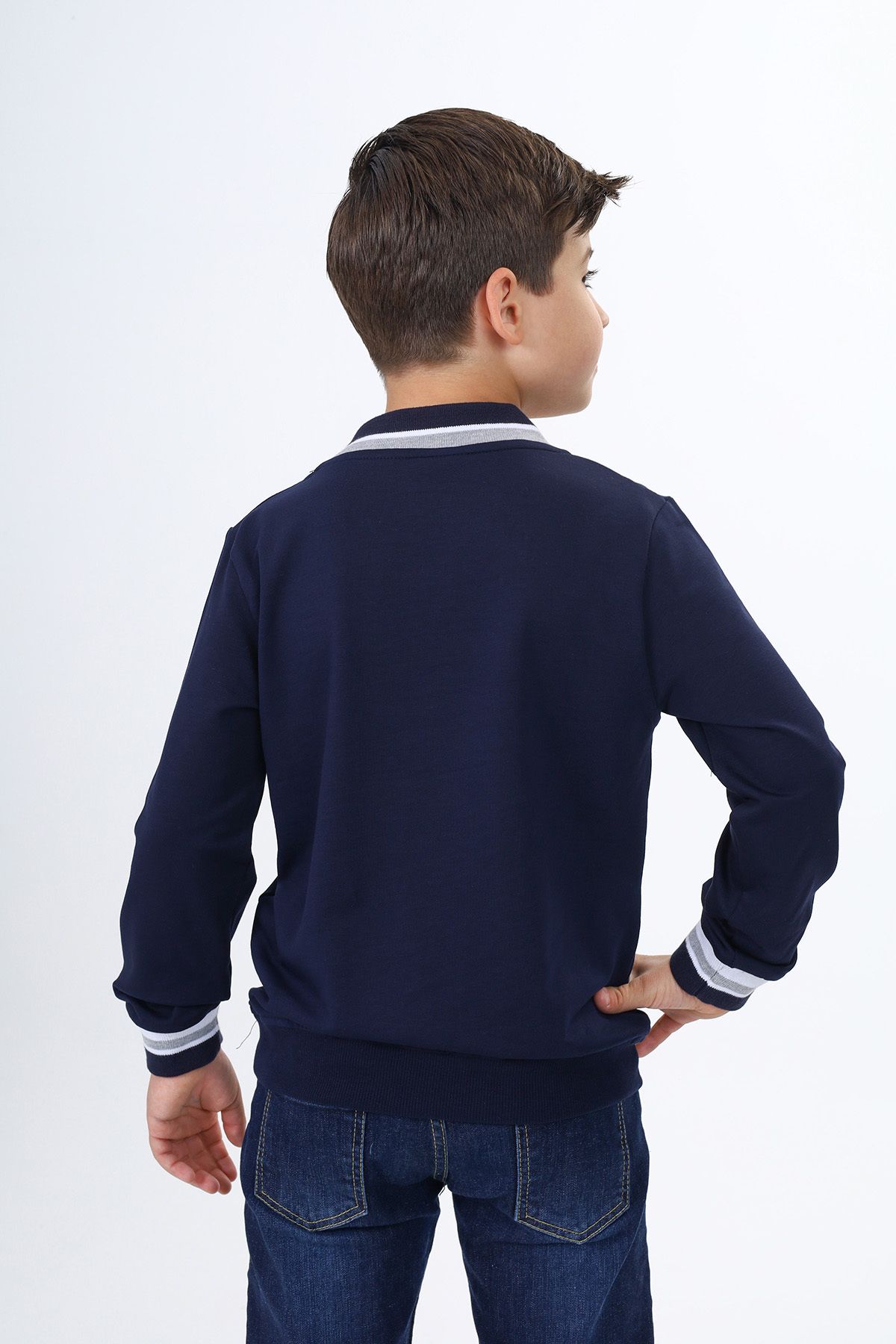 Toontoy-Boys' Embroidered School Sweatshirt 4