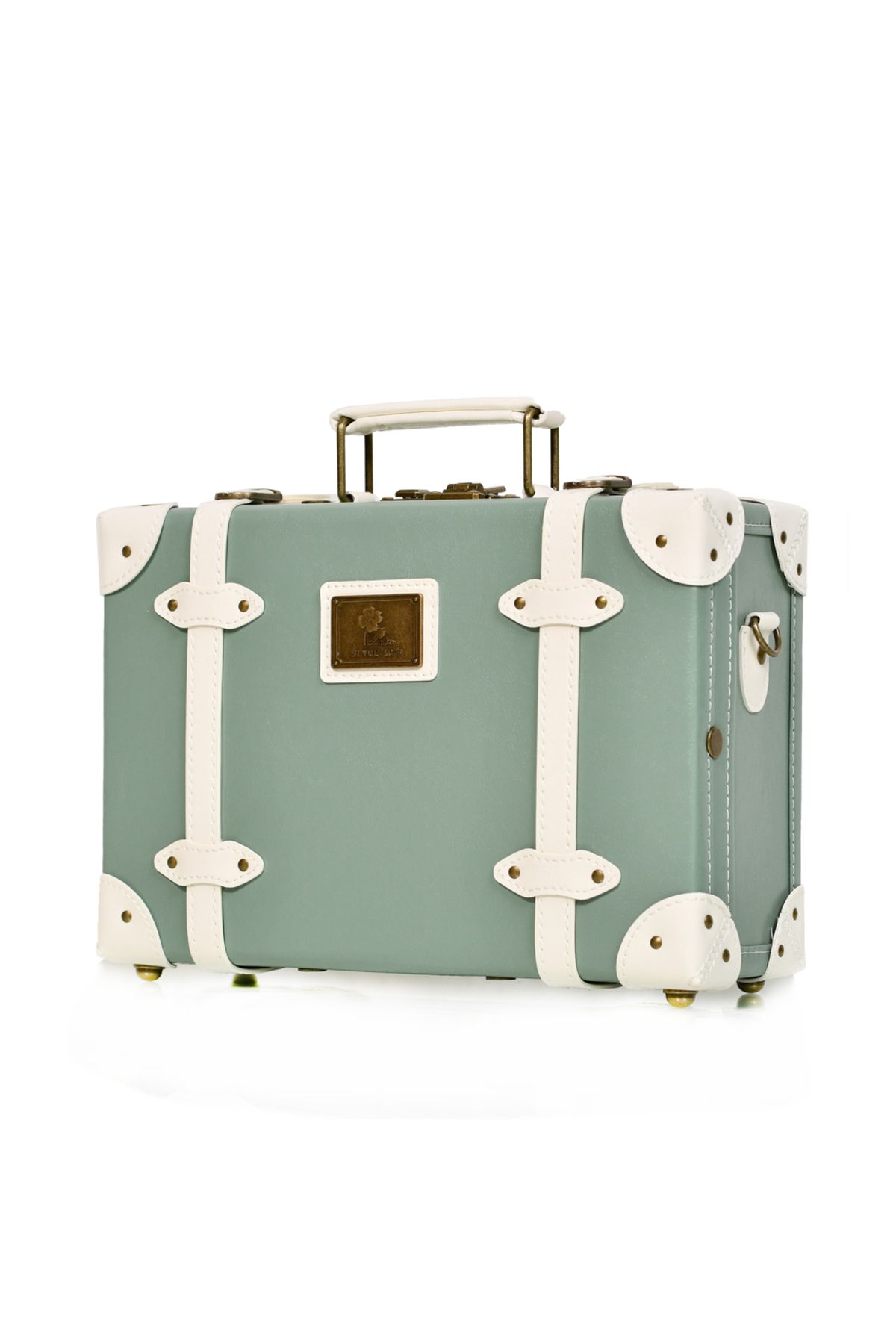 MORANO-Classic Leather Bلكامل Moraraino 4 Pieces of شنط Travel Squat-Including the Lap and Lock Security 6