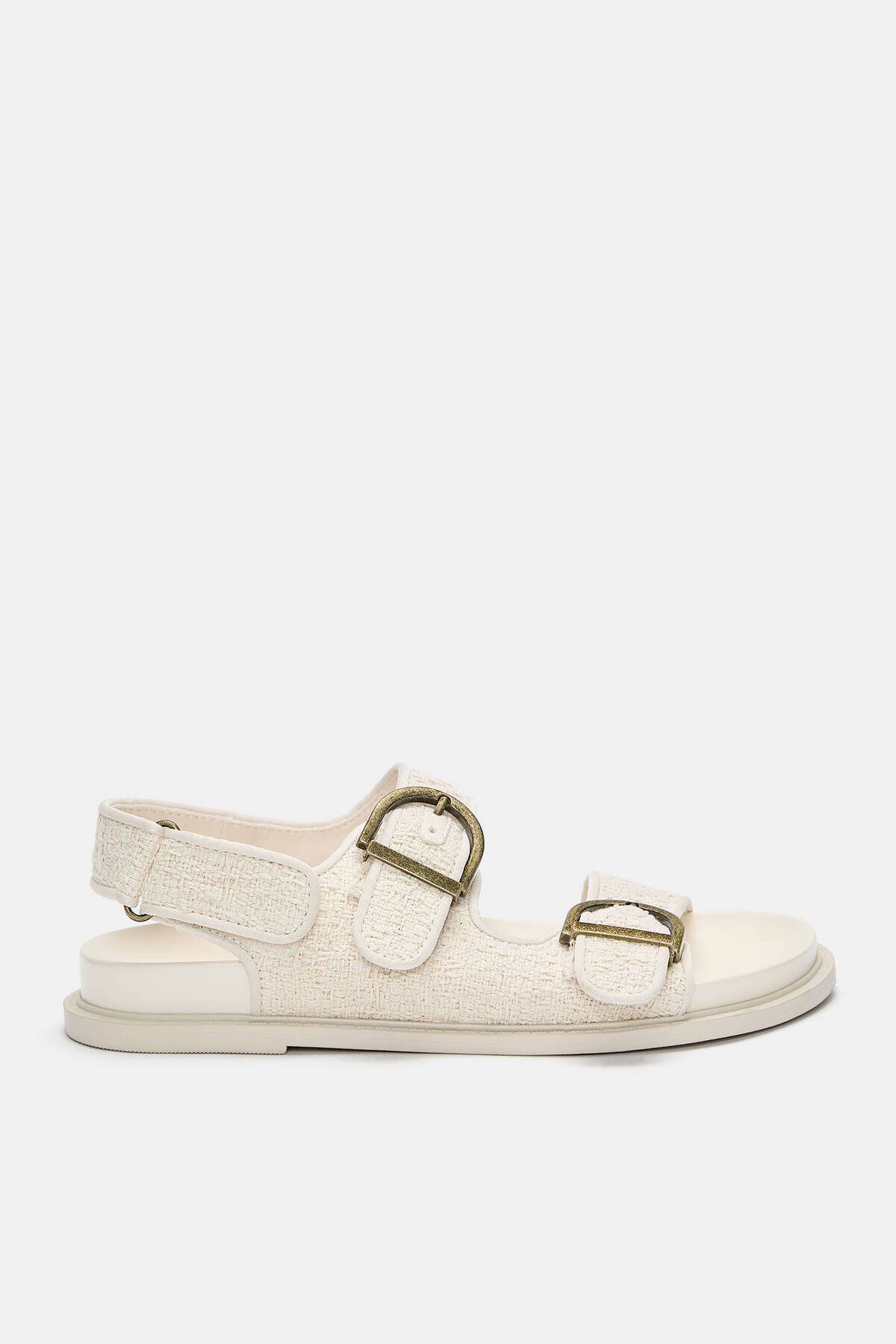 Pull & Bear-Flat sandals with buckles 1