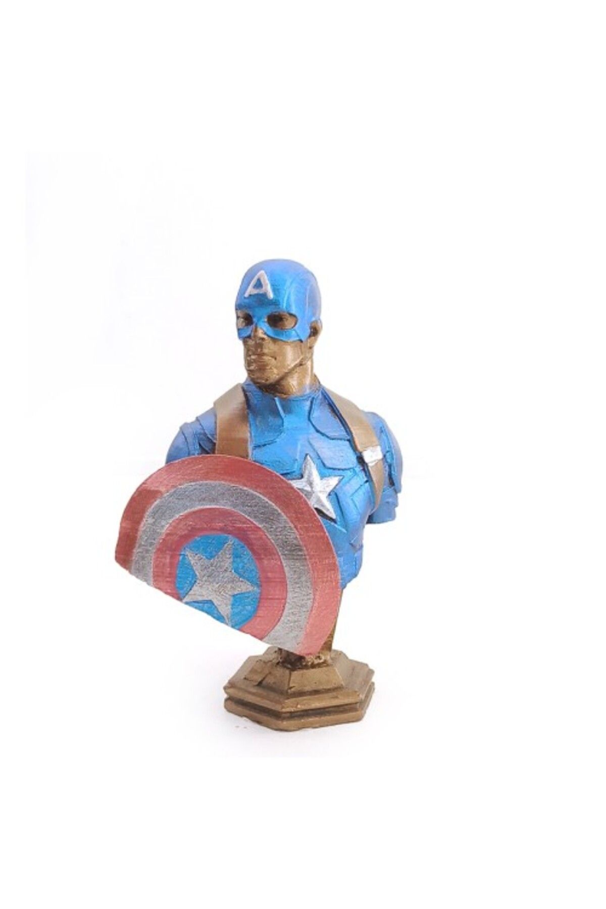 Kapamarka Captain America Büst Küçük Boy