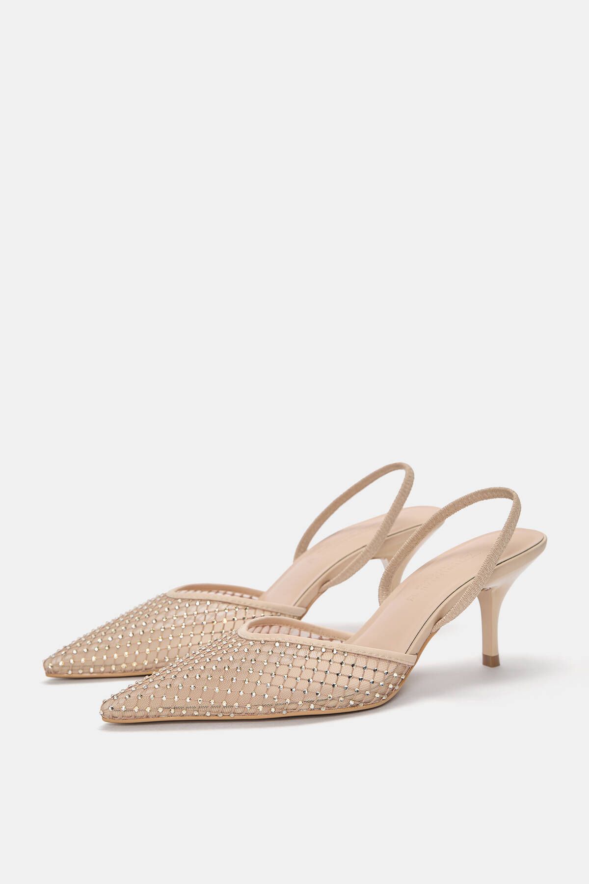 Pull & Bear-Rhinestone high-heel shoes 4