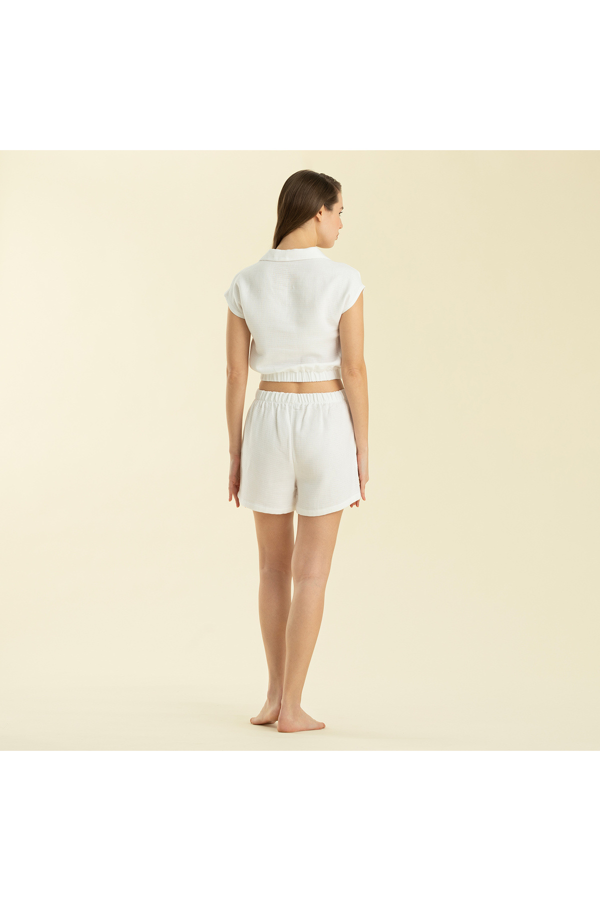 Chakra-Attenzione Short Set White 5