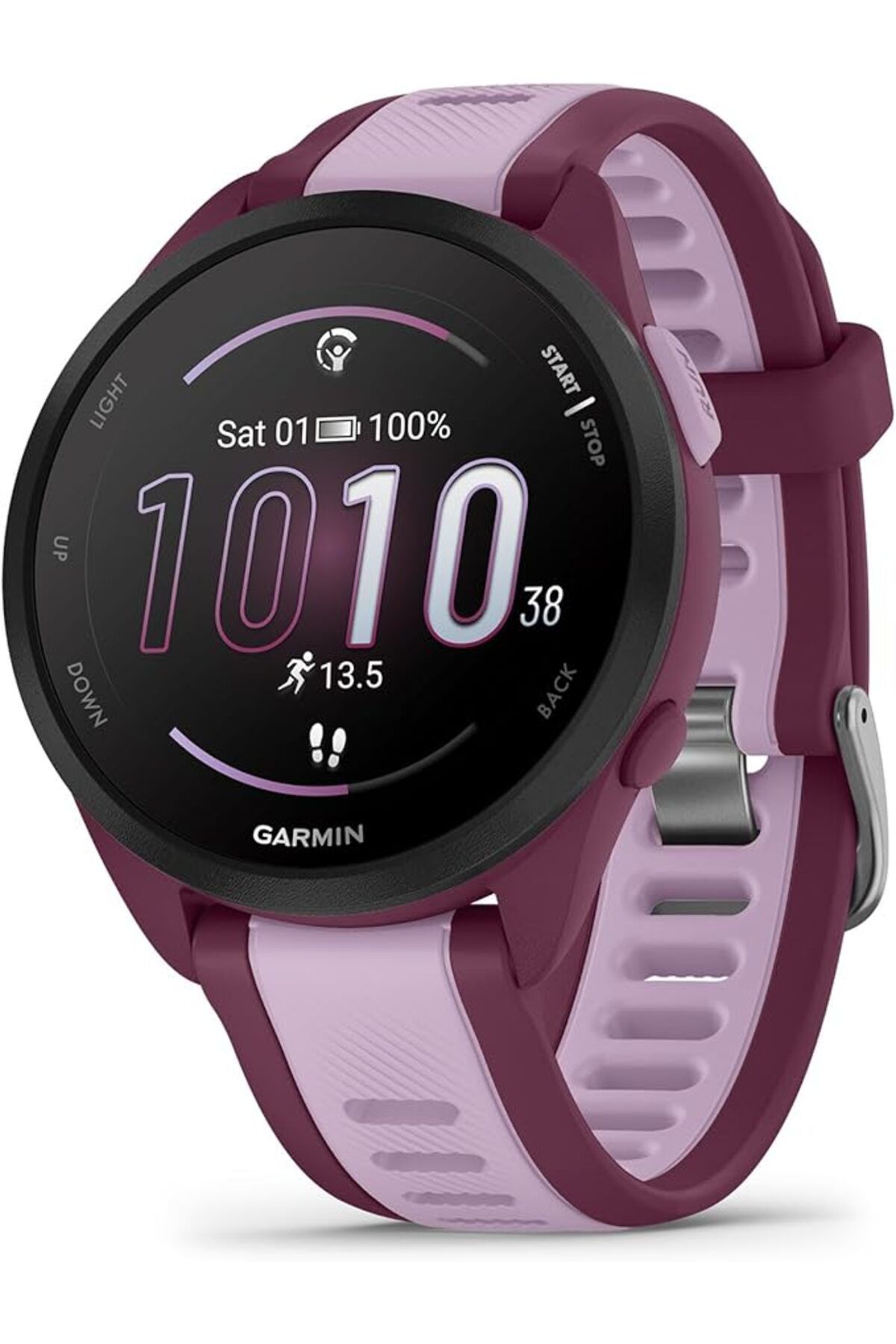 Garmin-FORERUNNER 165 MUSIC BERRY/LILAC 1