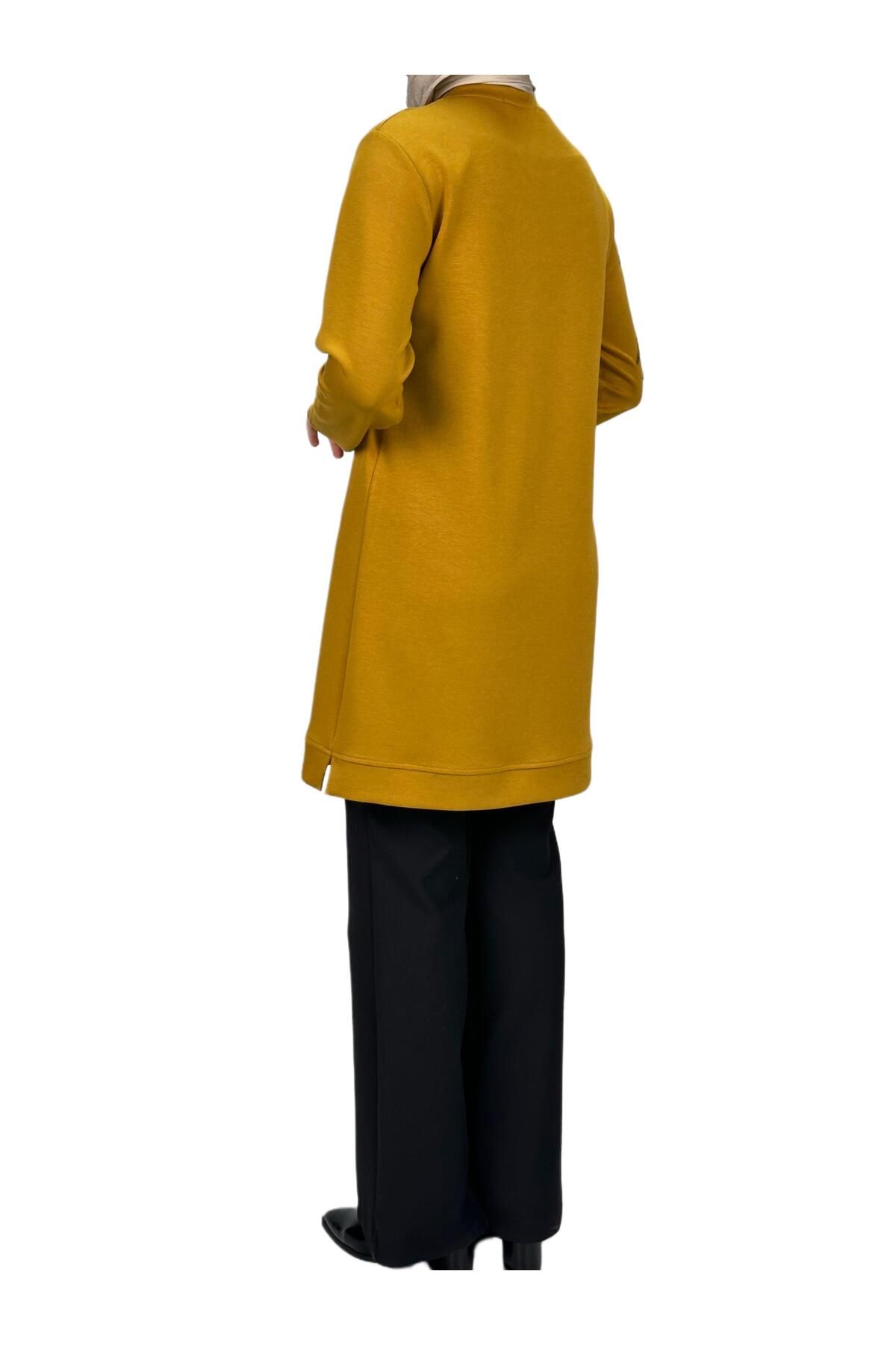 ottoman wear-Mustard Tunic - Plus Size Otw2117 7