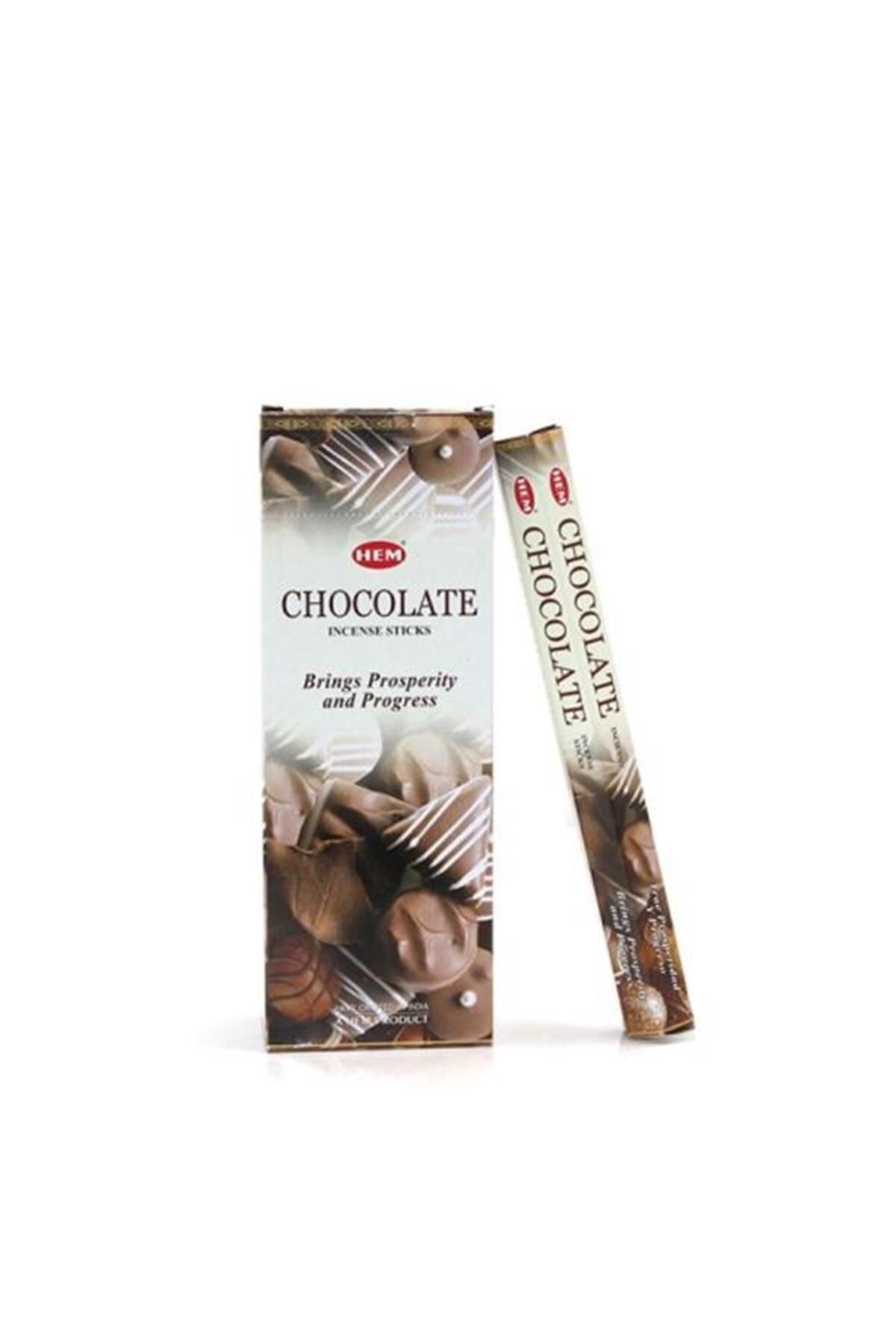 Mu Art Ahşap Hem Chocolate Aromalı Çubuk Tütsü