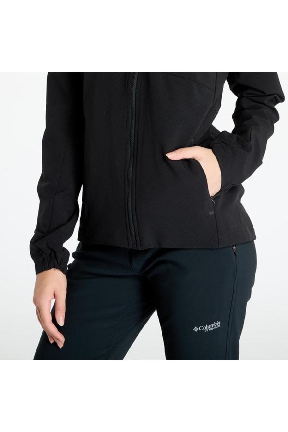 THE NORTH FACE-Mountain Athletics Softshell Damen-Kapuzenjacke in Schwarz 5
