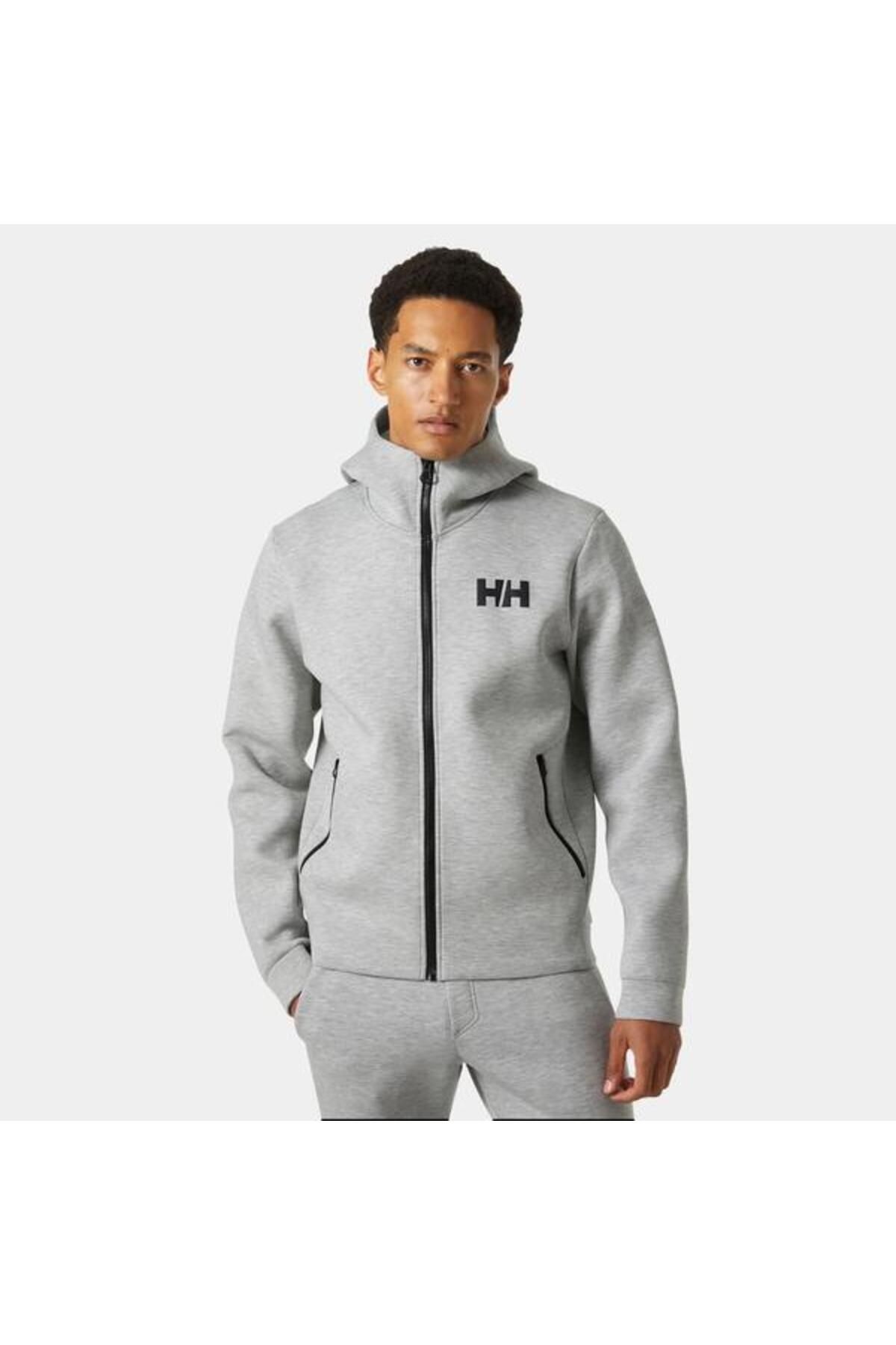 Helly Hansen-Jachetă gri pentru bărbați Hp Ocean Sailing Full Zip 2.0 6