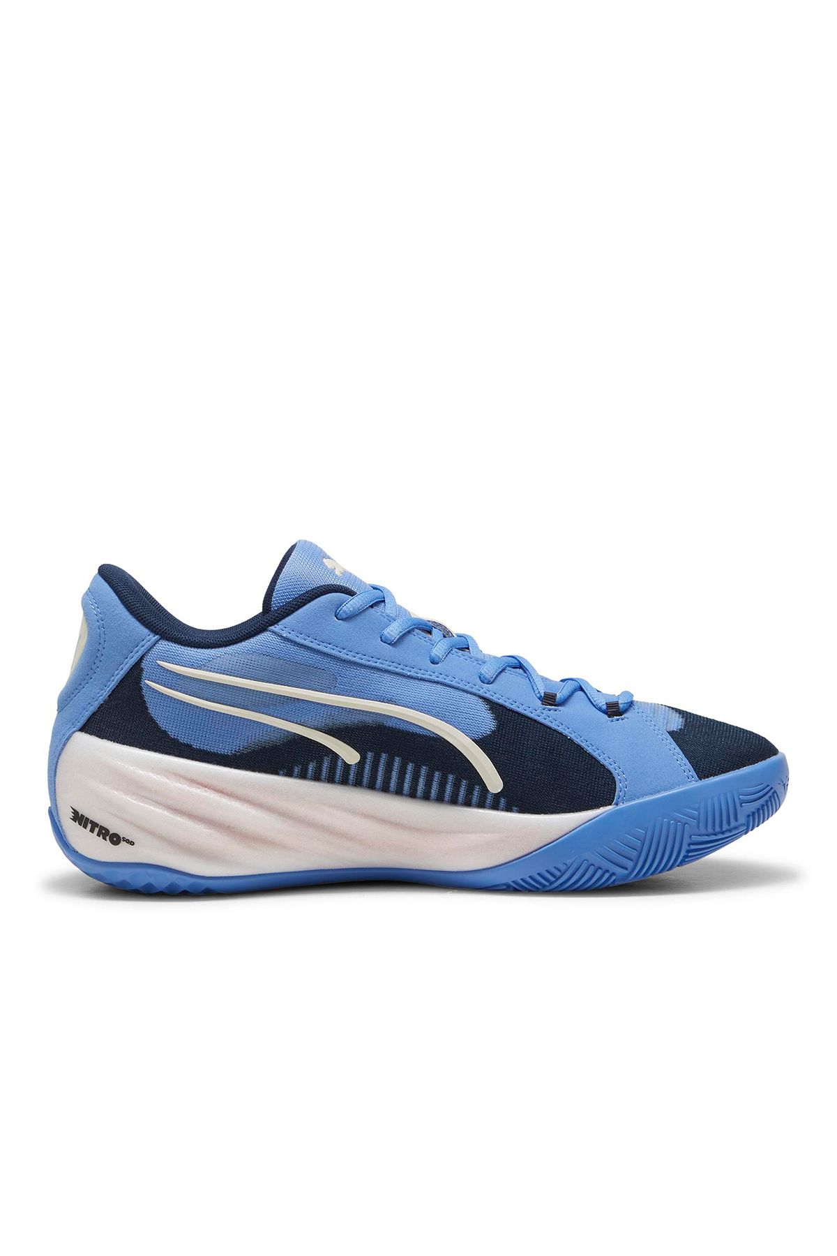 اسنیکر آبی مردانه همه کفش های بسکتبال طرفدار نیترو Puma