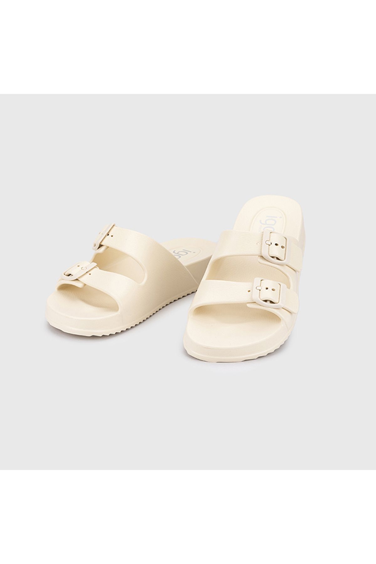 IGOR-HABANA DOUBLE STRAP SANDALS MARFIL /IVORY 2