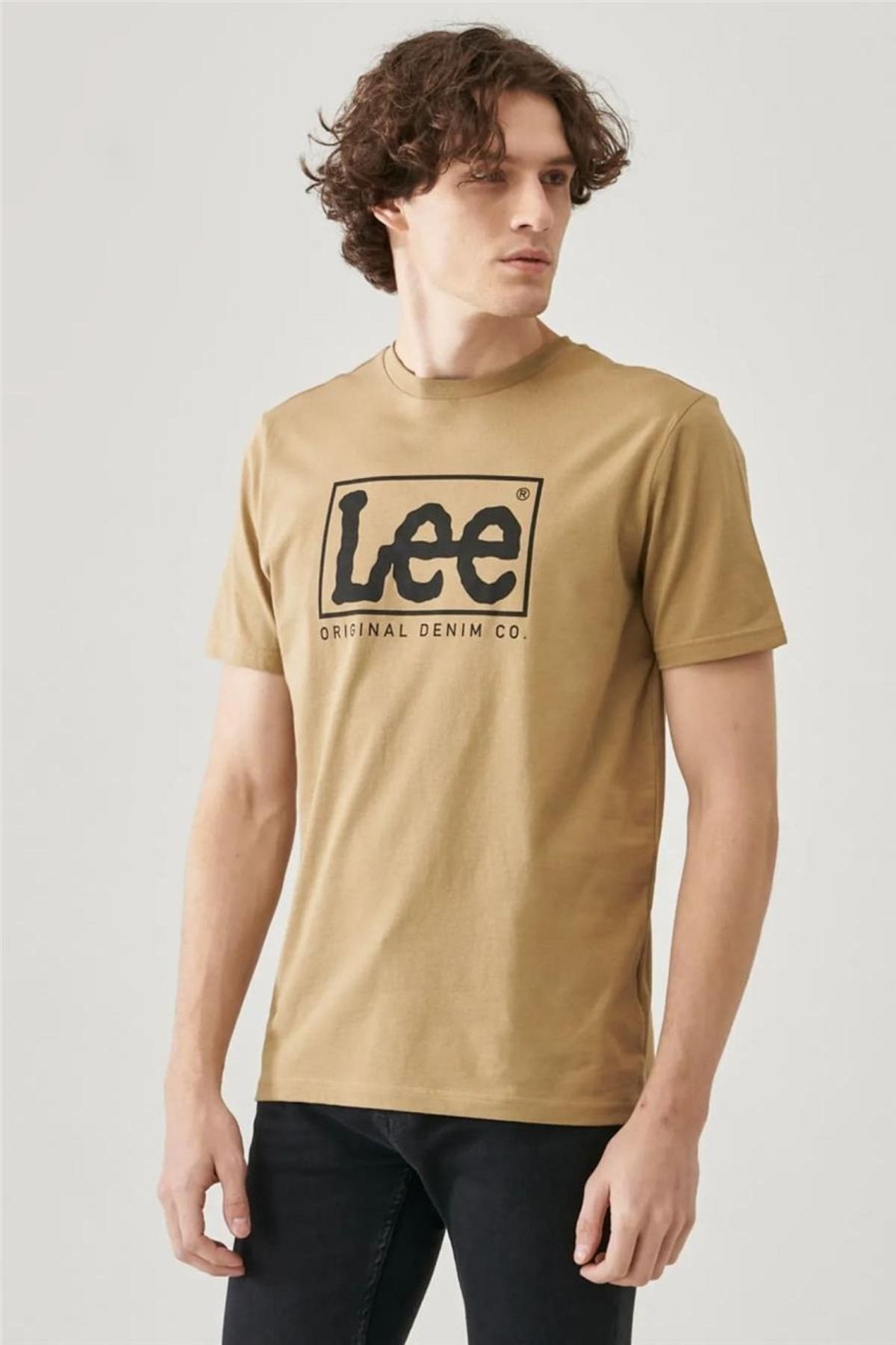 Lee-L68tys56 Clay Men's T-shirt 3