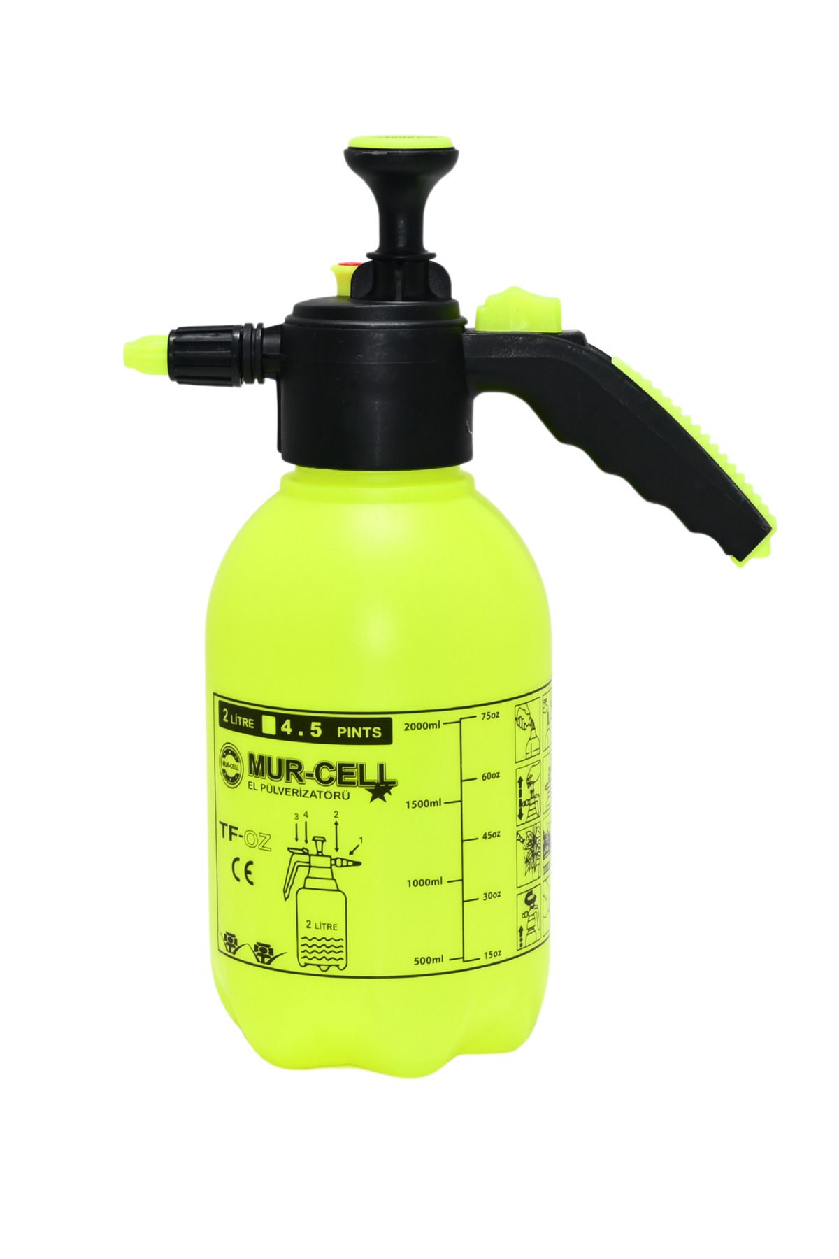 Mur-Cell 2 Litre Kaliteli Ilaçlama Sulama Pompası