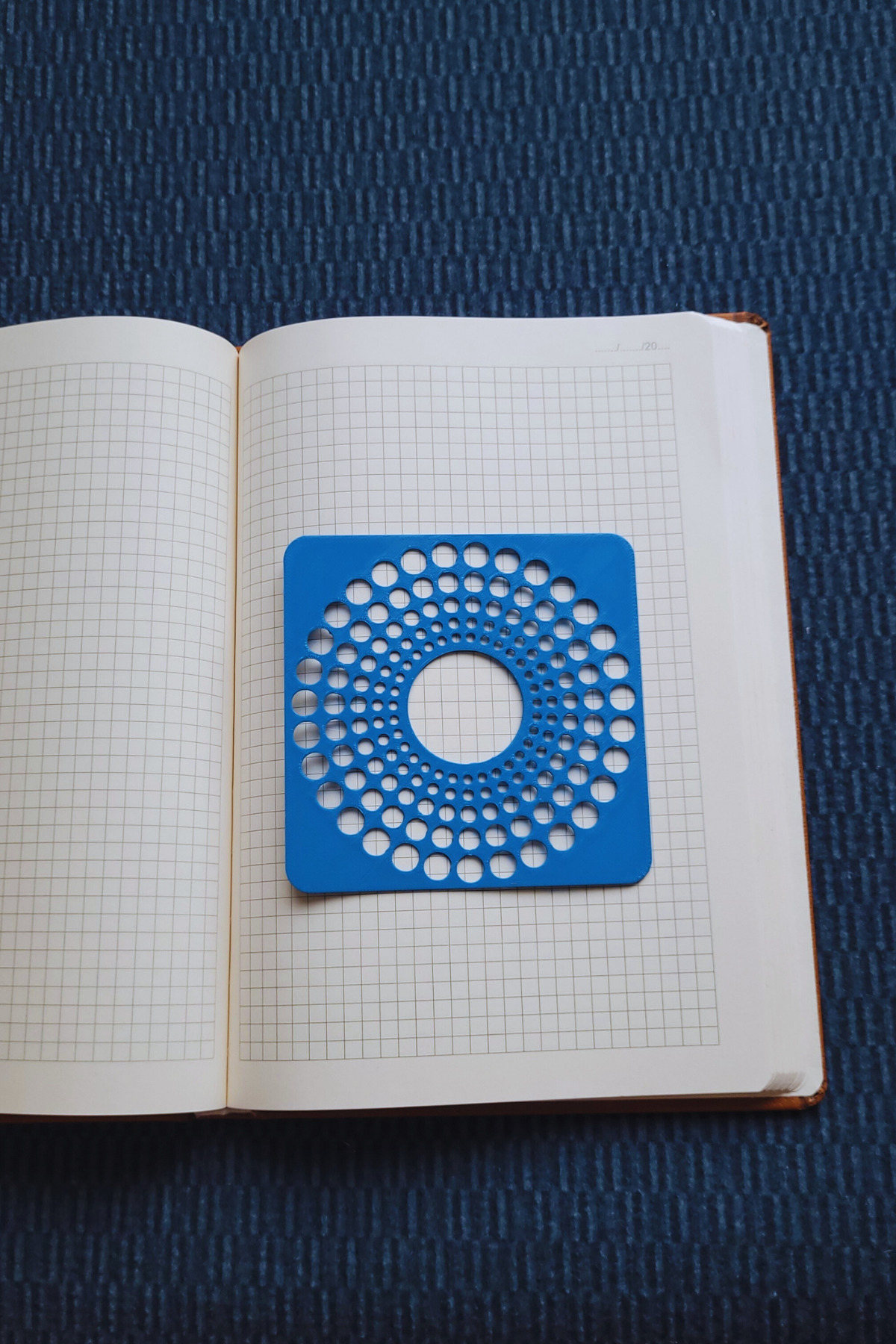 Karmelom Studio-Monthly Performance Circle Template Ruler - Planning Template for Agenda & Notebook 2
