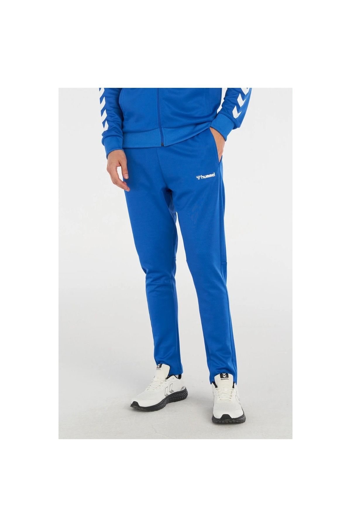 hummel-Pantaloni de trening pentru bărbați Falconzo, albaștri 1