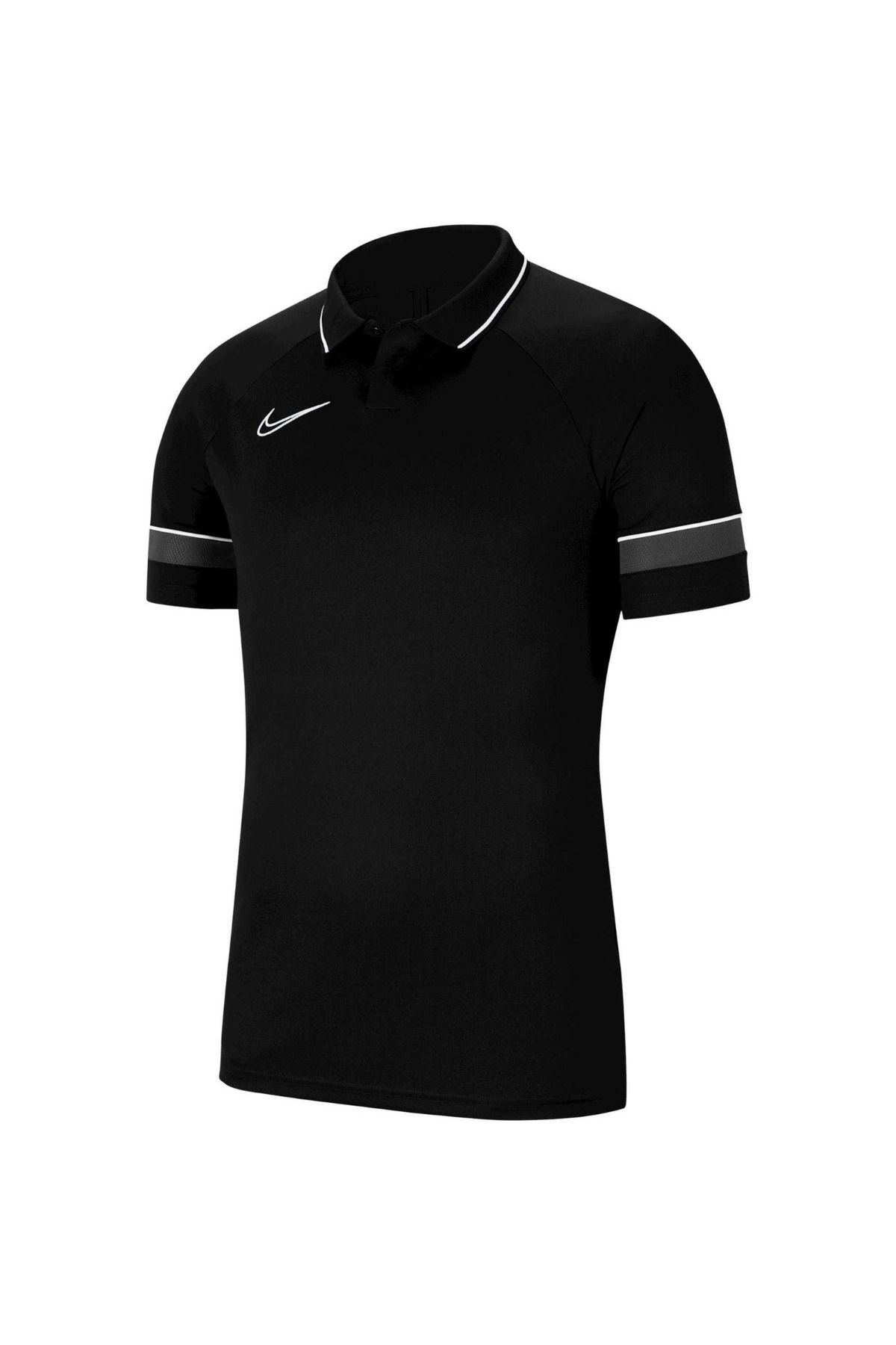 تی شرت پولو یقه کلاسیک مشکی آکادمی 21 بچه گانه Nike