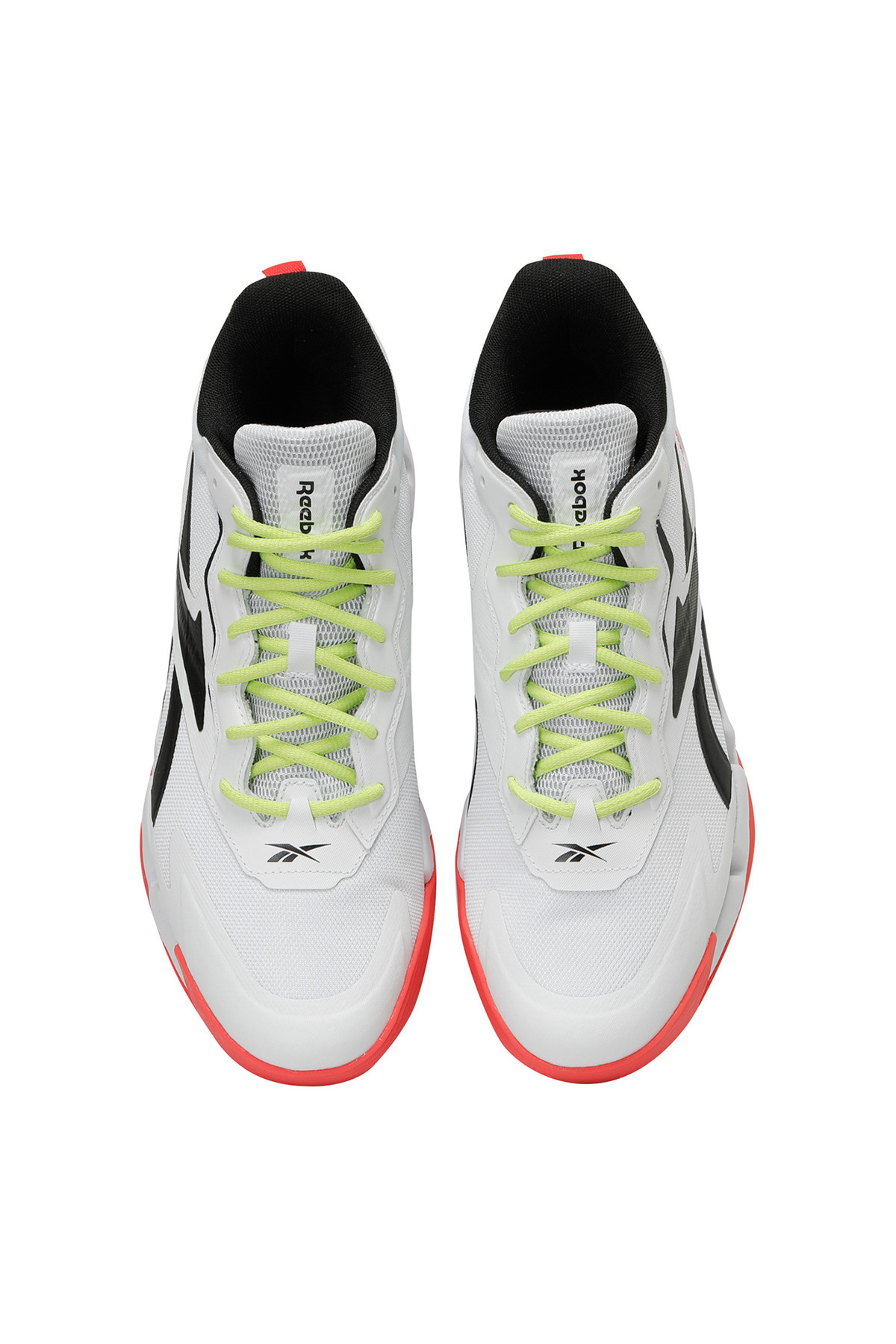 Reebok-Pantofi de baschet albi pentru bărbați Zig Encore 3