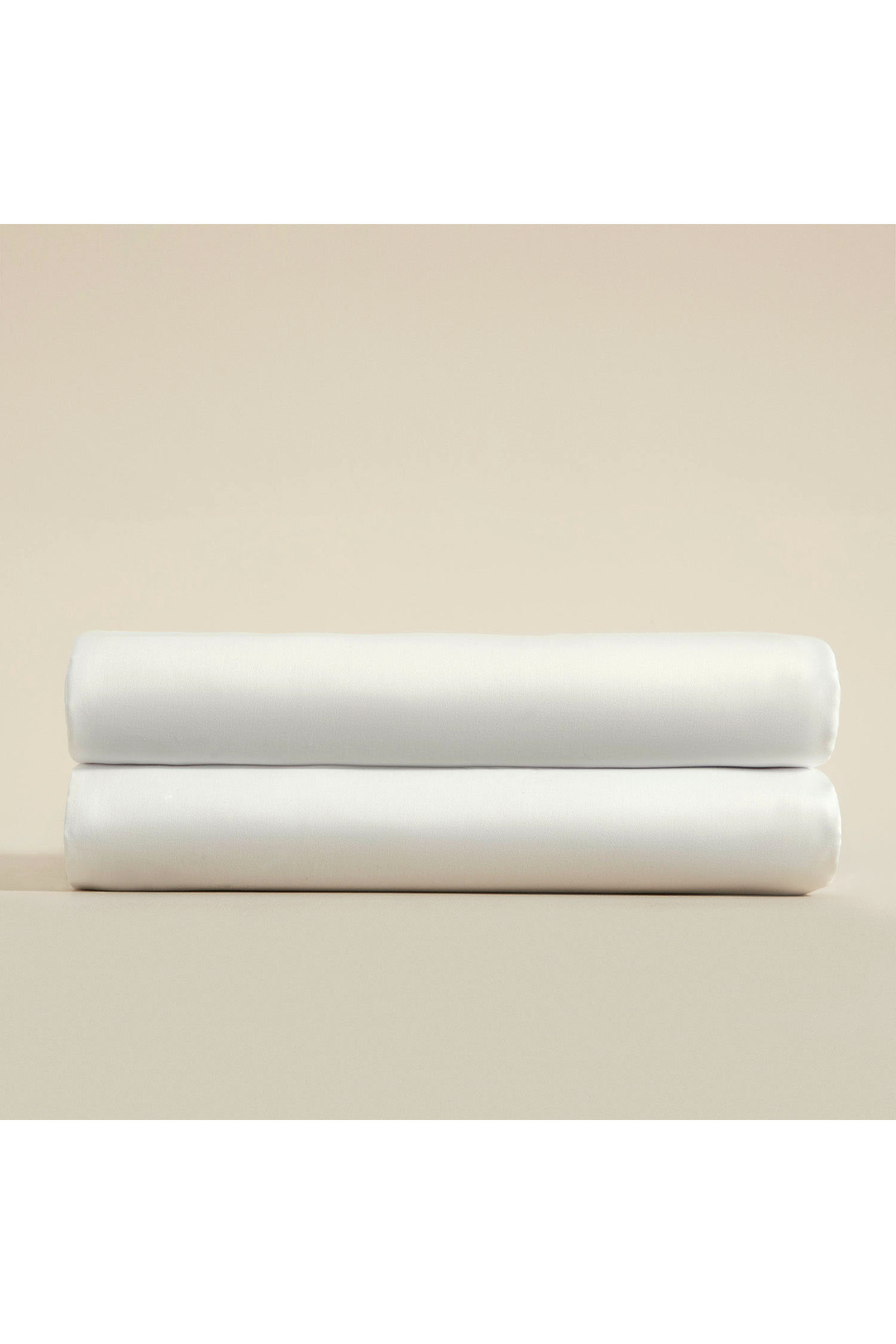 Chakra-Luxury Flat Sheets 240x260 cm Ecru 1