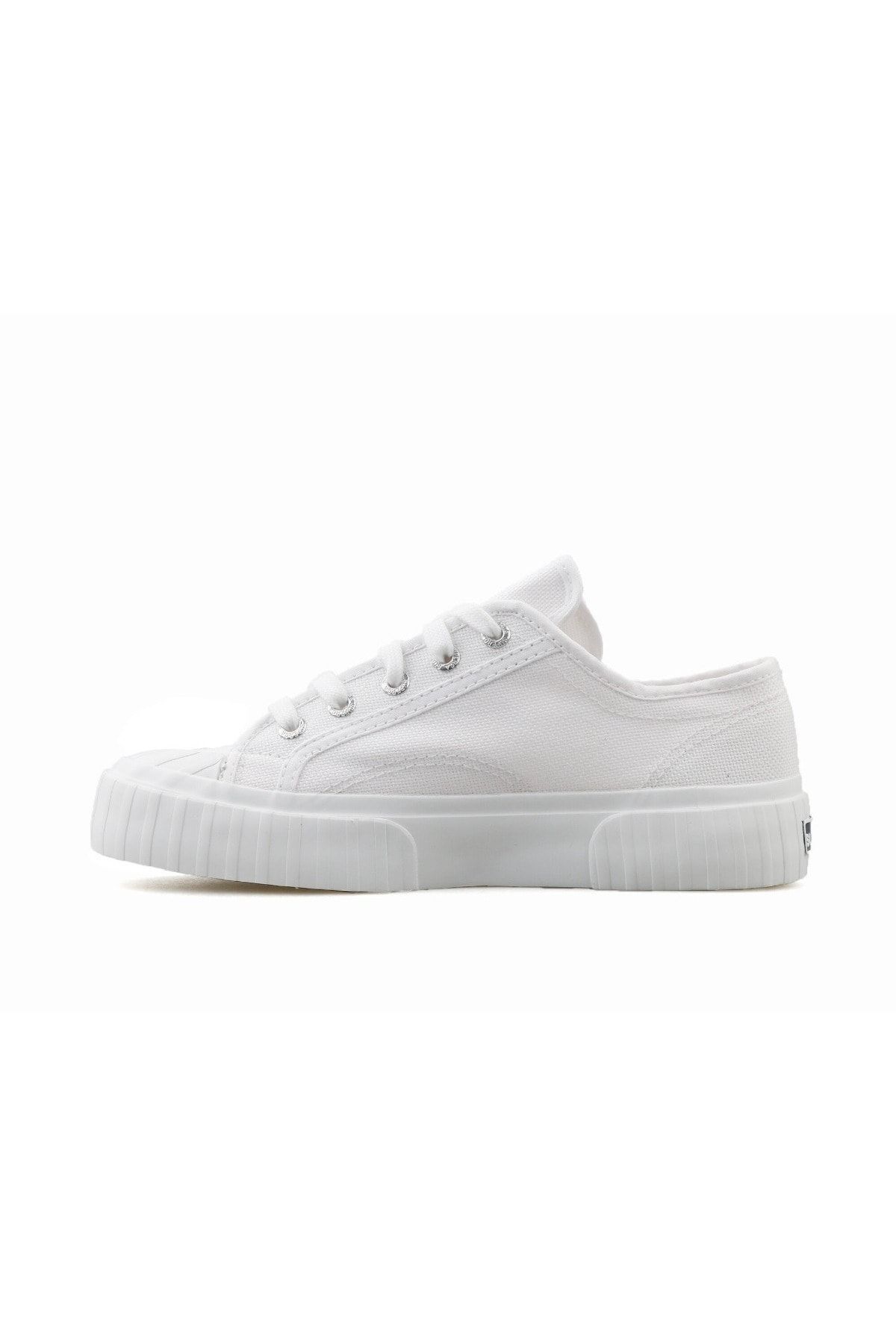 Superga-2630 حذاء رياضي أبيض مخطط للجنسين 2