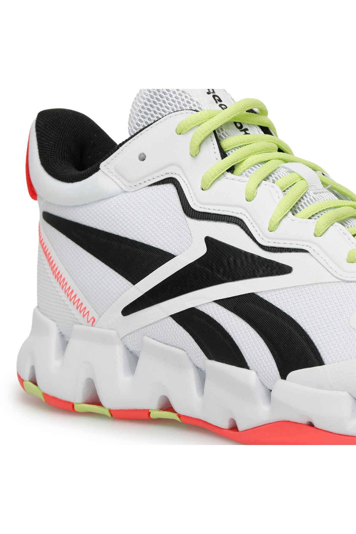 Reebok-Pantofi de baschet albi pentru bărbați Zig Encore 4