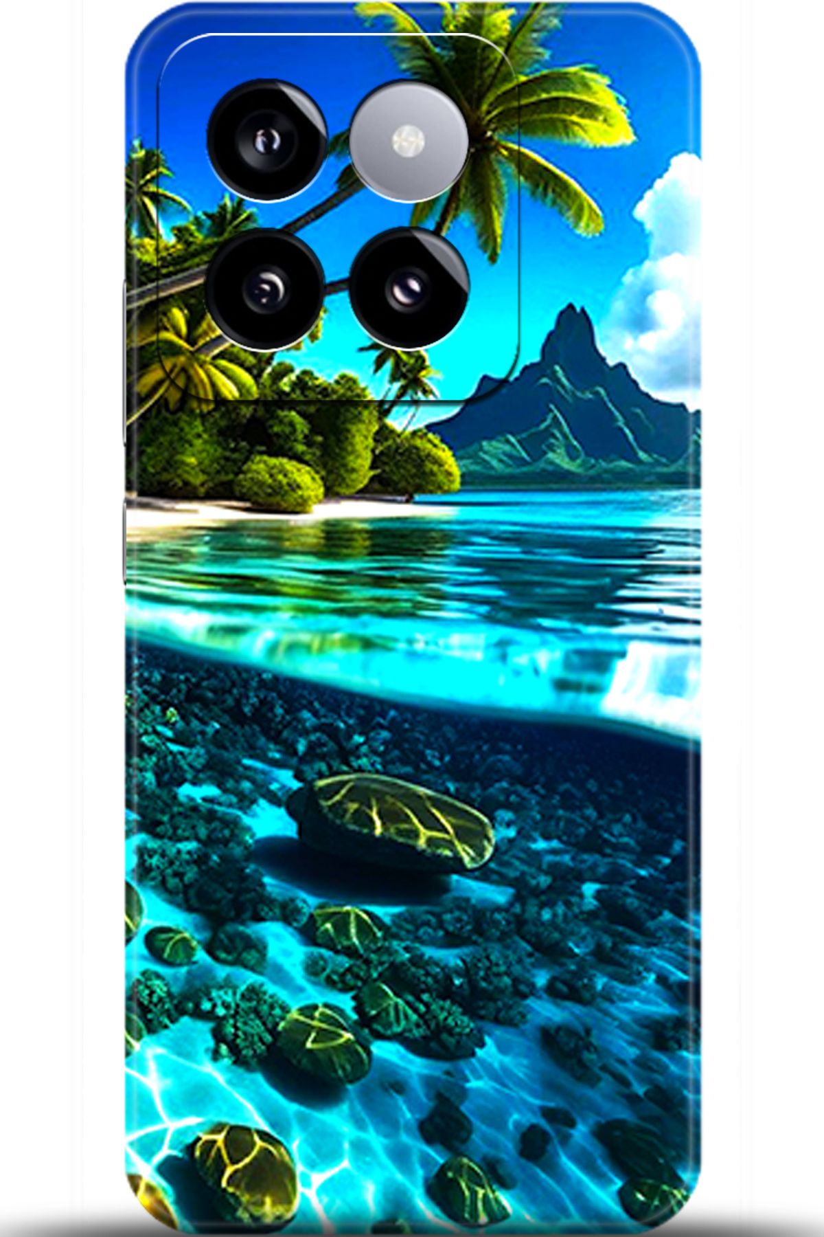 Noprin Xiaomi Mi 14 Kılıf HD Baskılı Kılıf - Loving You Series 5491