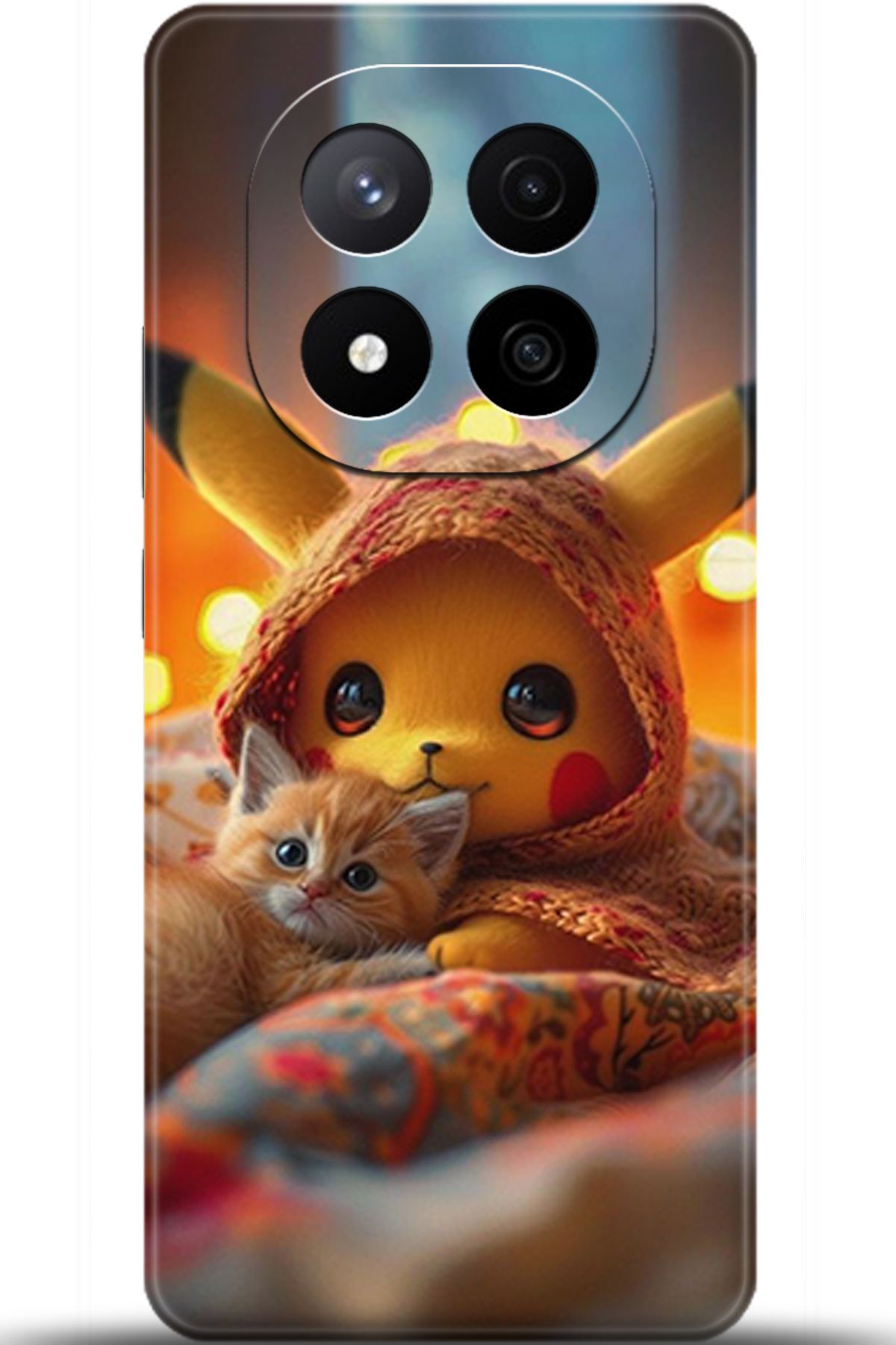 Noprin Xiaomi Redmi Note 14 Pro PLus Kılıf HD Baskılı Kılıf - One Time World 5127
