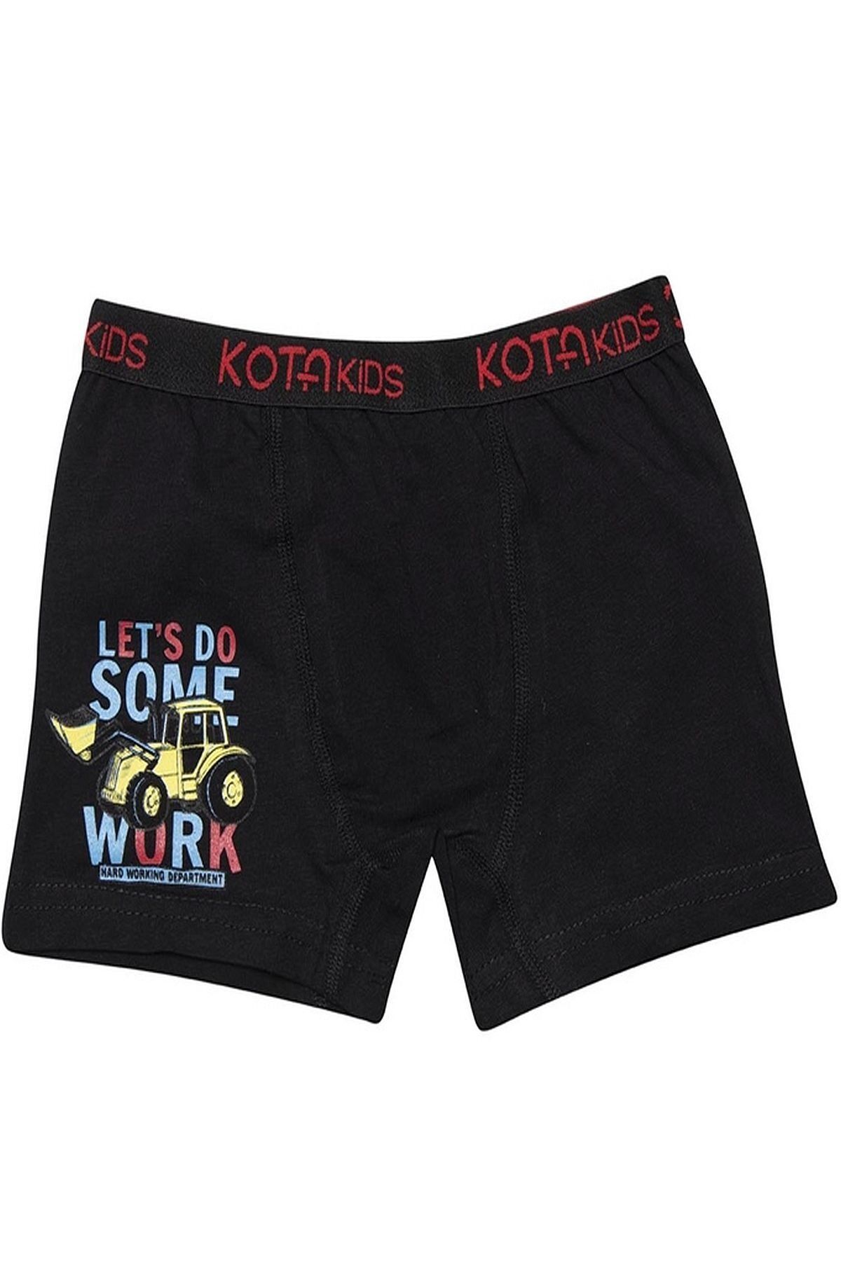 KOTA-Boy's 12-Piece Lycra Boxers - Mixed Pattern and Color 1