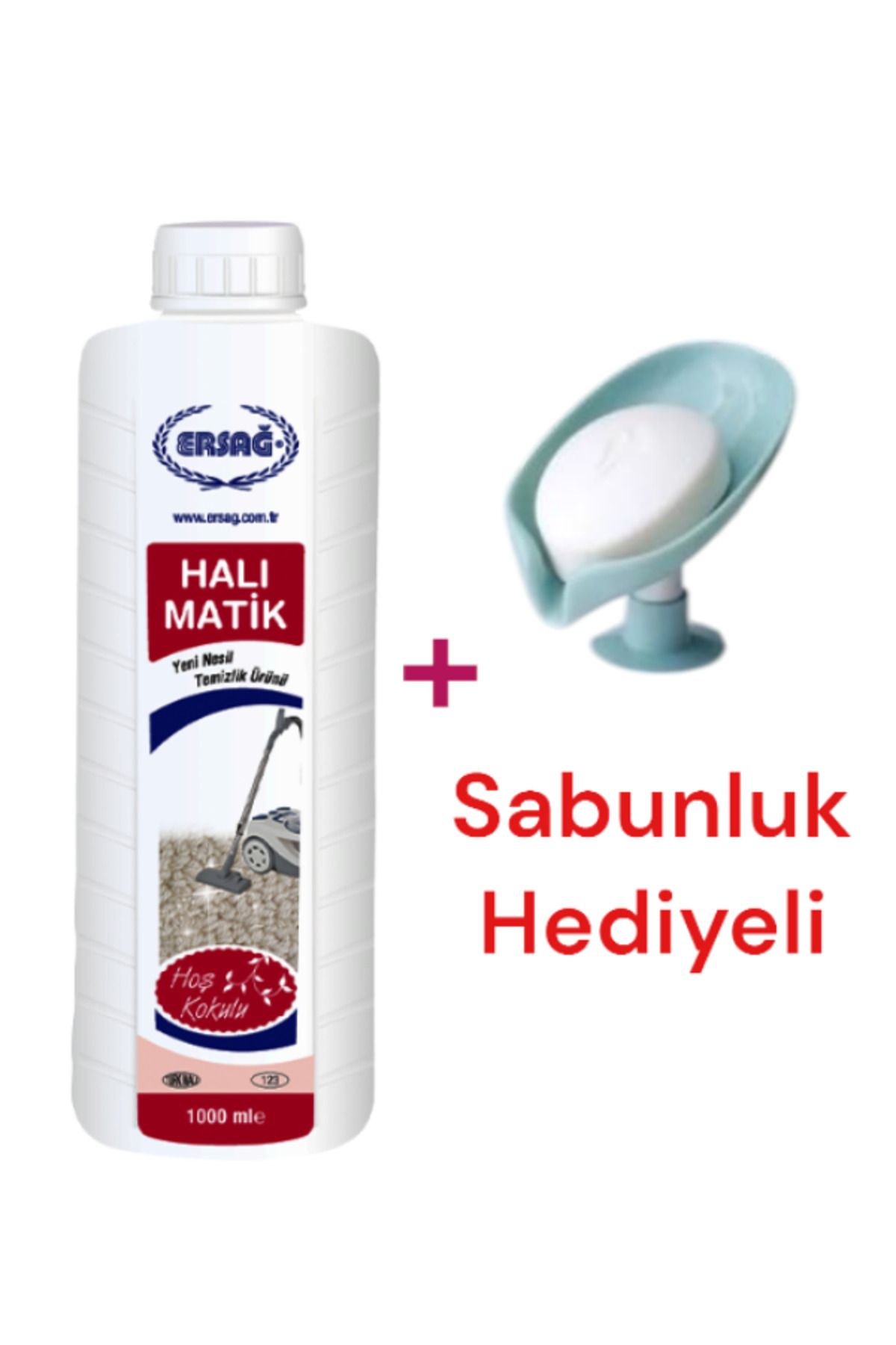 Ersağ Halı Matik 1000 Ml- Sabunluk Hediyeli 123-9