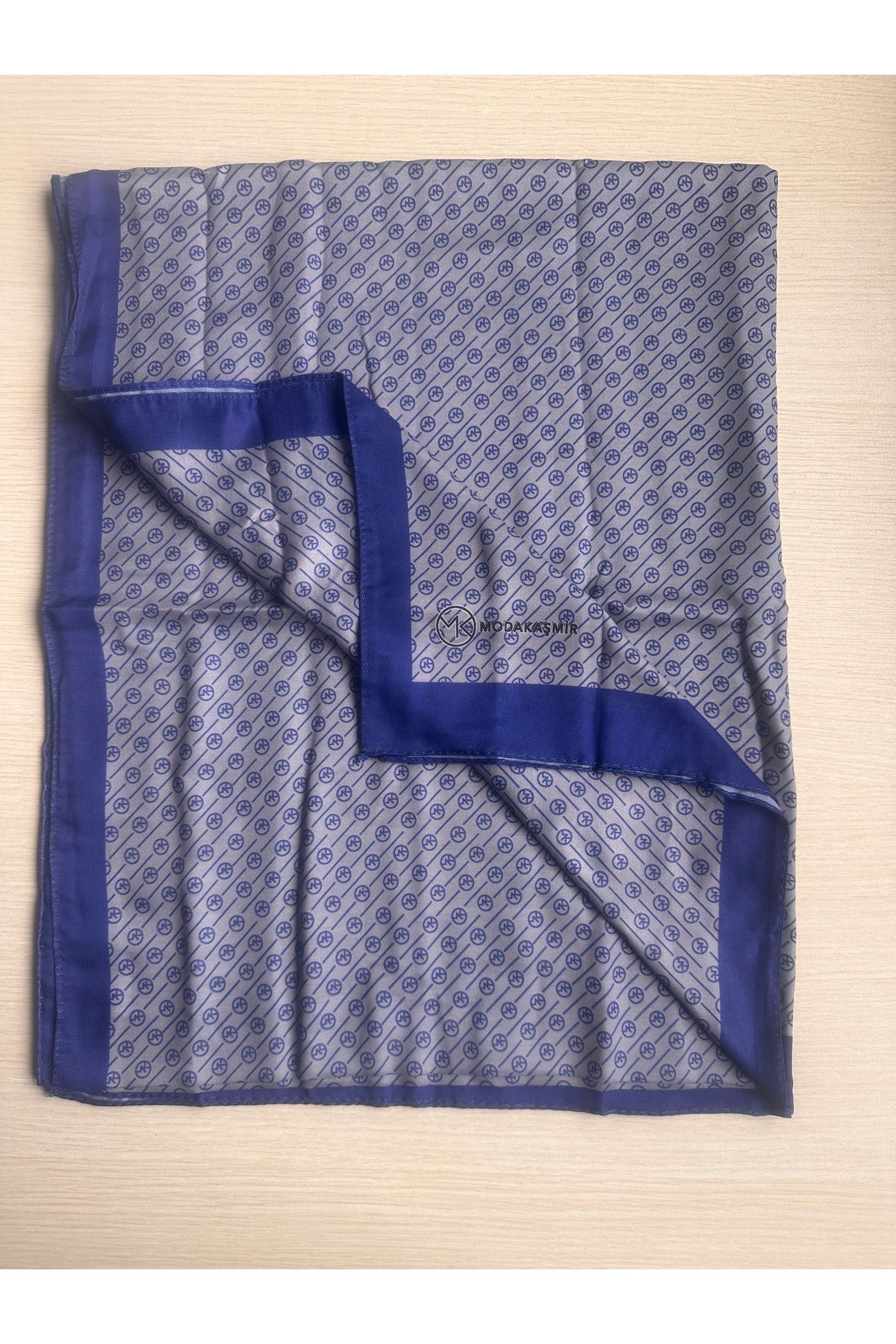 Modakaşmir-Mk Stripe Pattern Soft Shawl 190 X 75 4