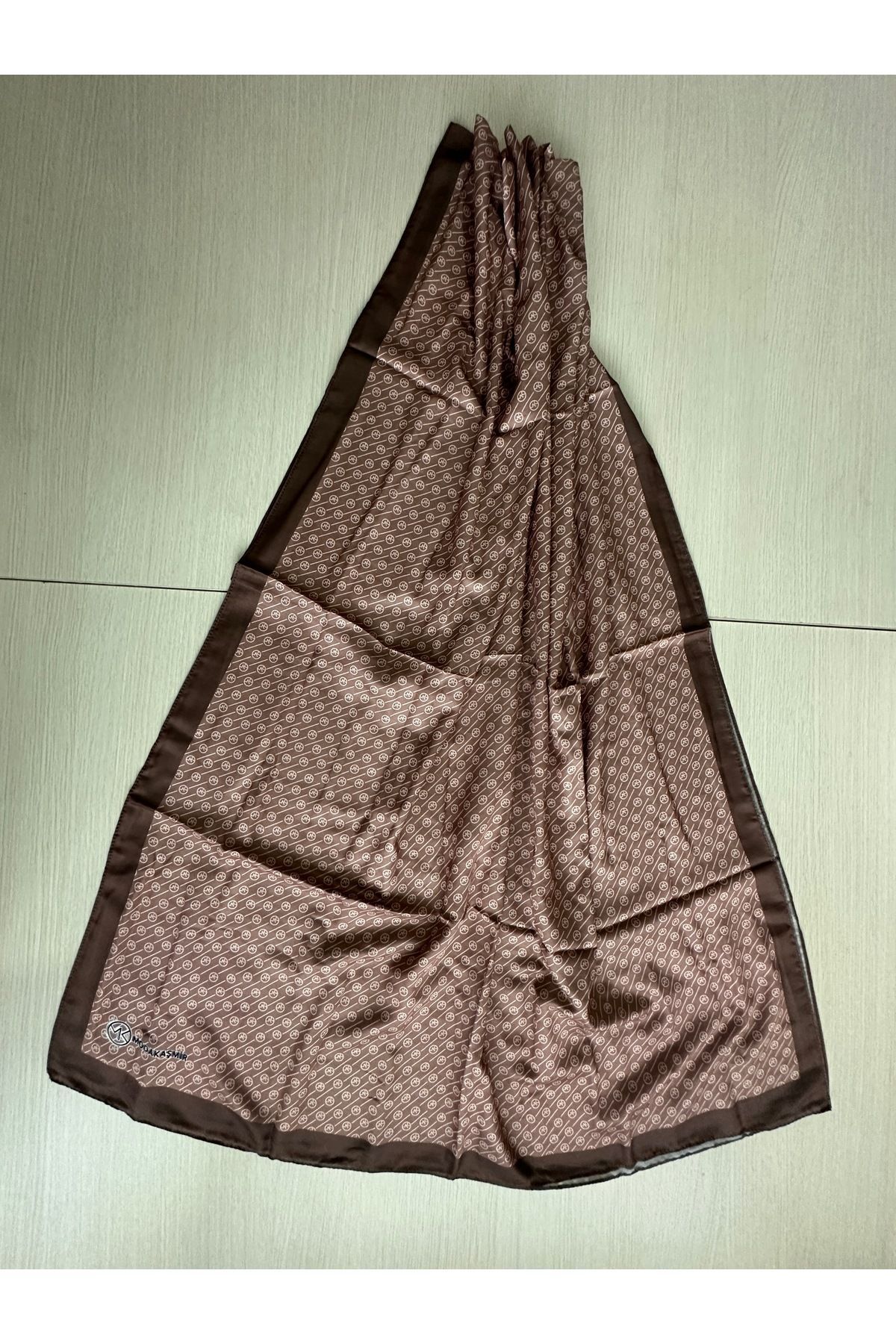 Modakaşmir-Mk Stripe Pattern Soft Shawl 190 X 75 7