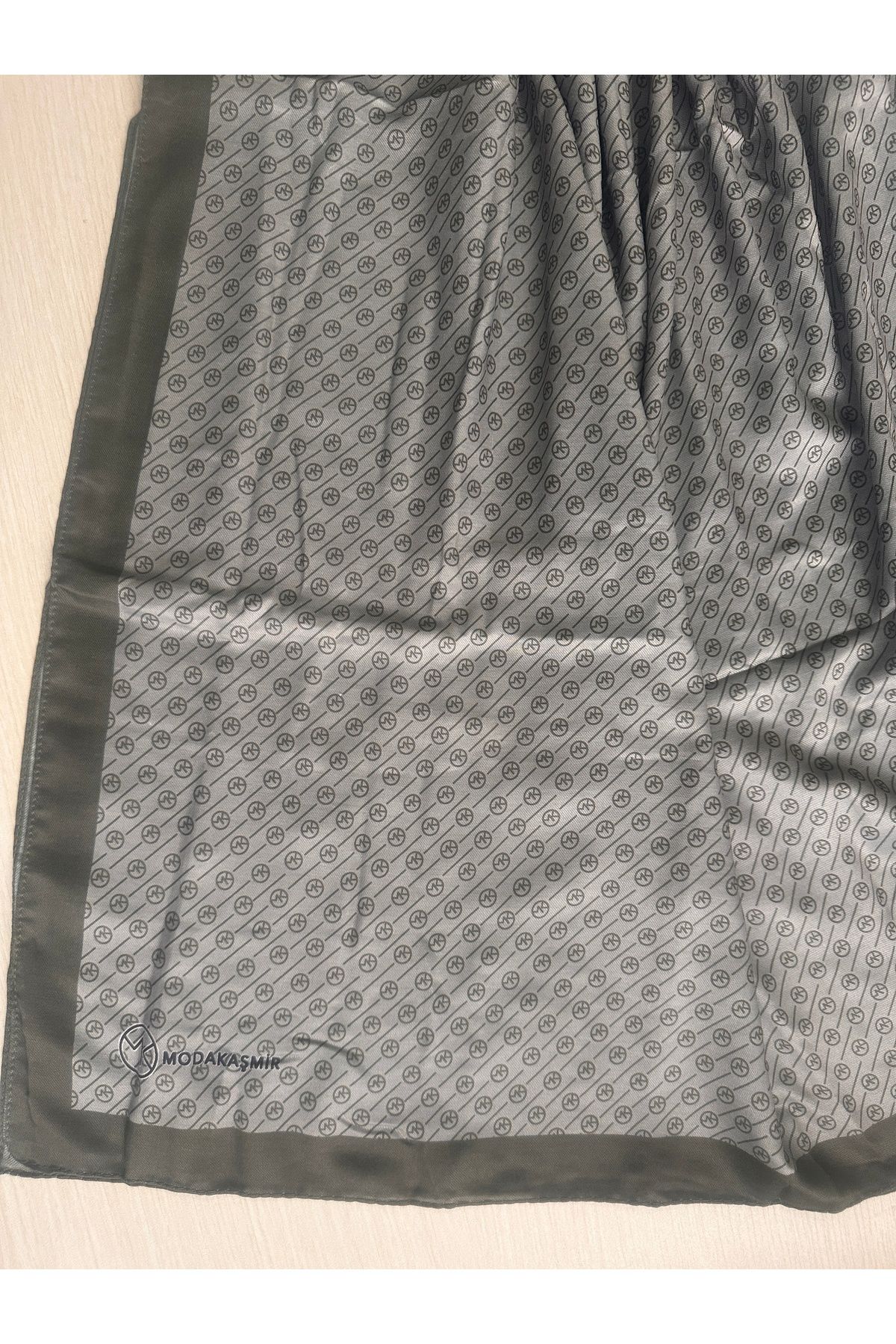 Modakaşmir-Mk Stripe Pattern Soft Shawl 190 X 75 4