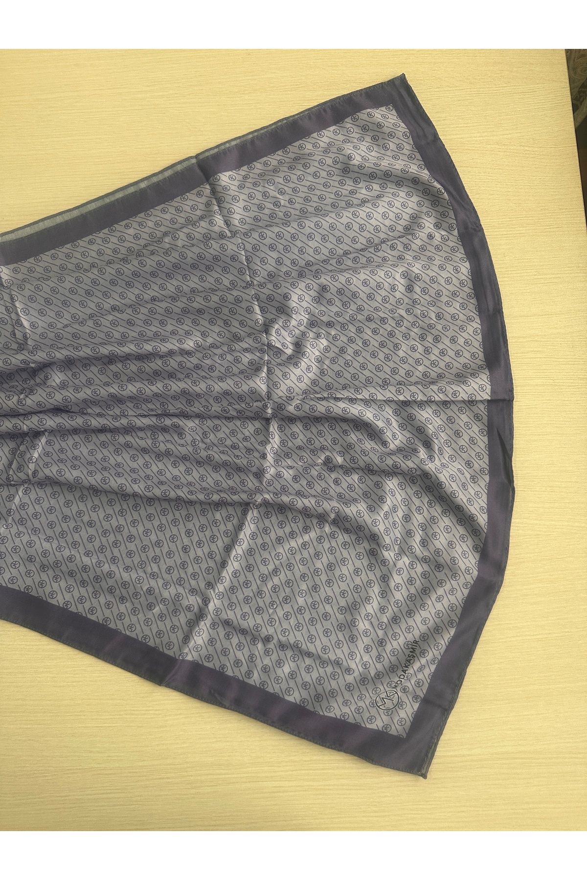 Modakaşmir-Mk Stripe Pattern Soft Shawl 190 X 75 4